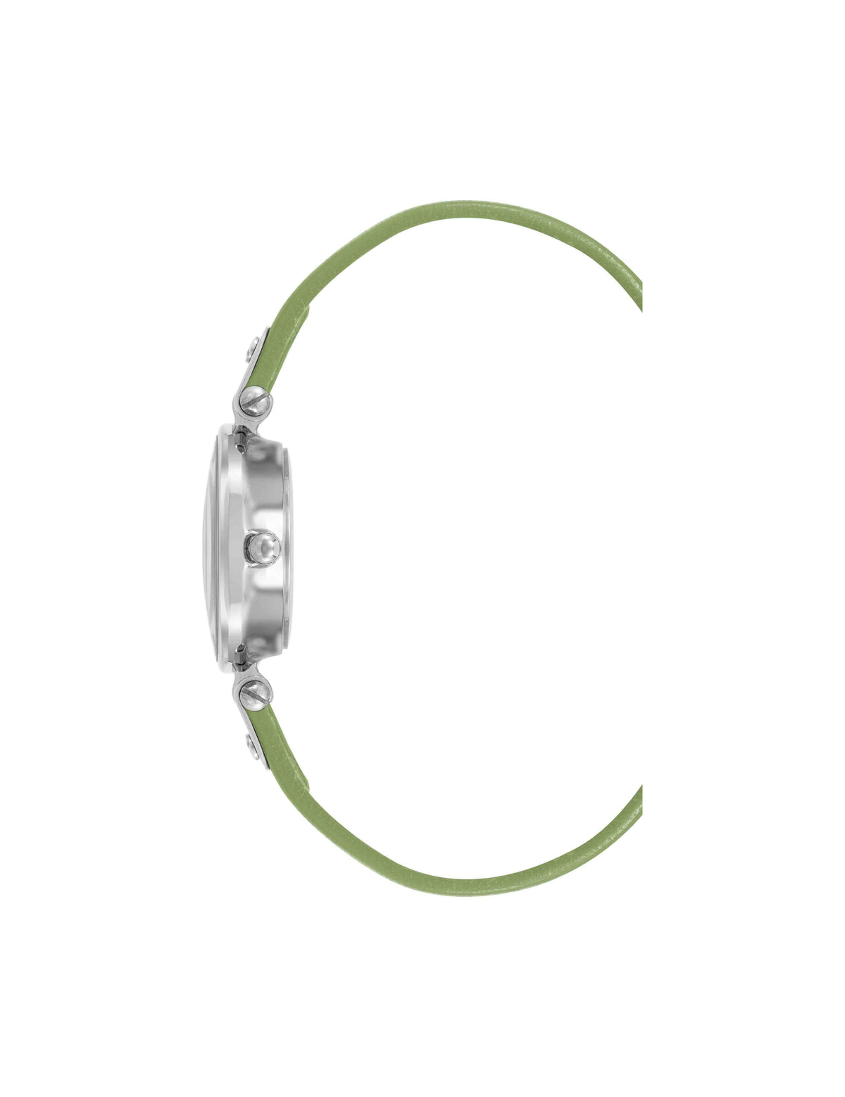 Anne Klein Consider It Sustainable Leather Strap Watch
