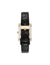 Anne Klein  Consider It Rectangular Leather Band Watch