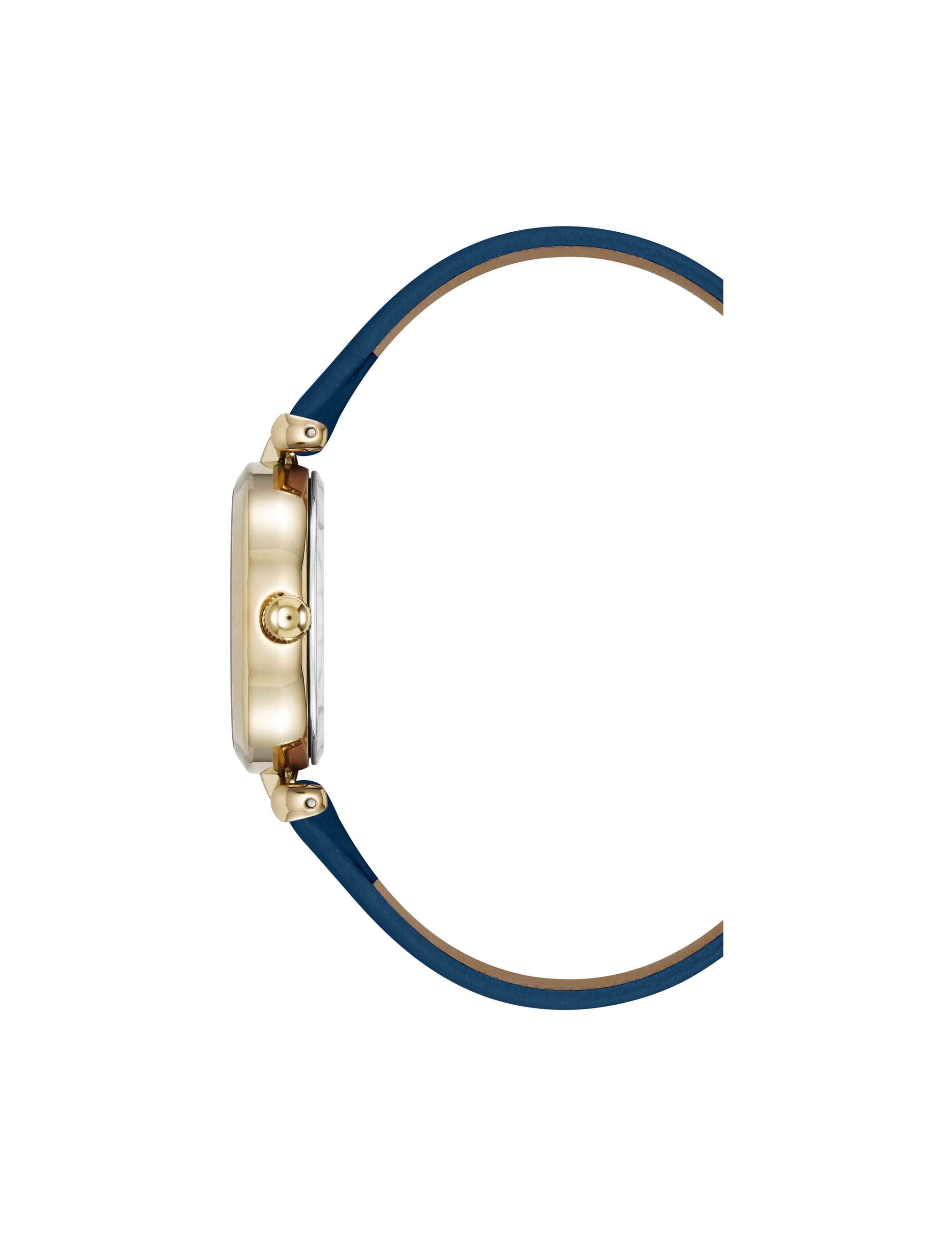 Anne Klein Consider It Oval Case Leather Watch