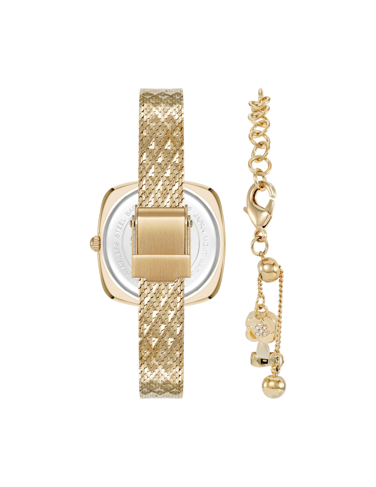 Anne Klein  Elegant Hidden Crystal Watch Set