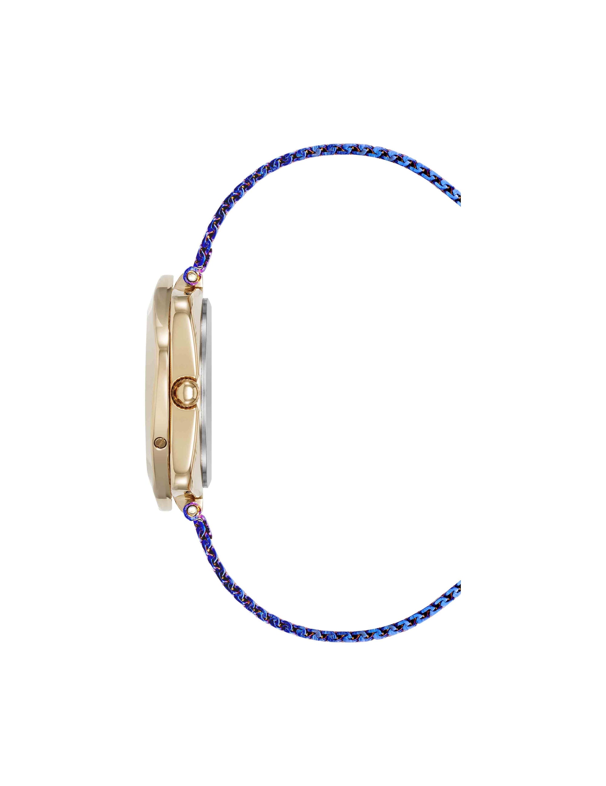 Anne Klein Elegant Hidden Crystal Watch