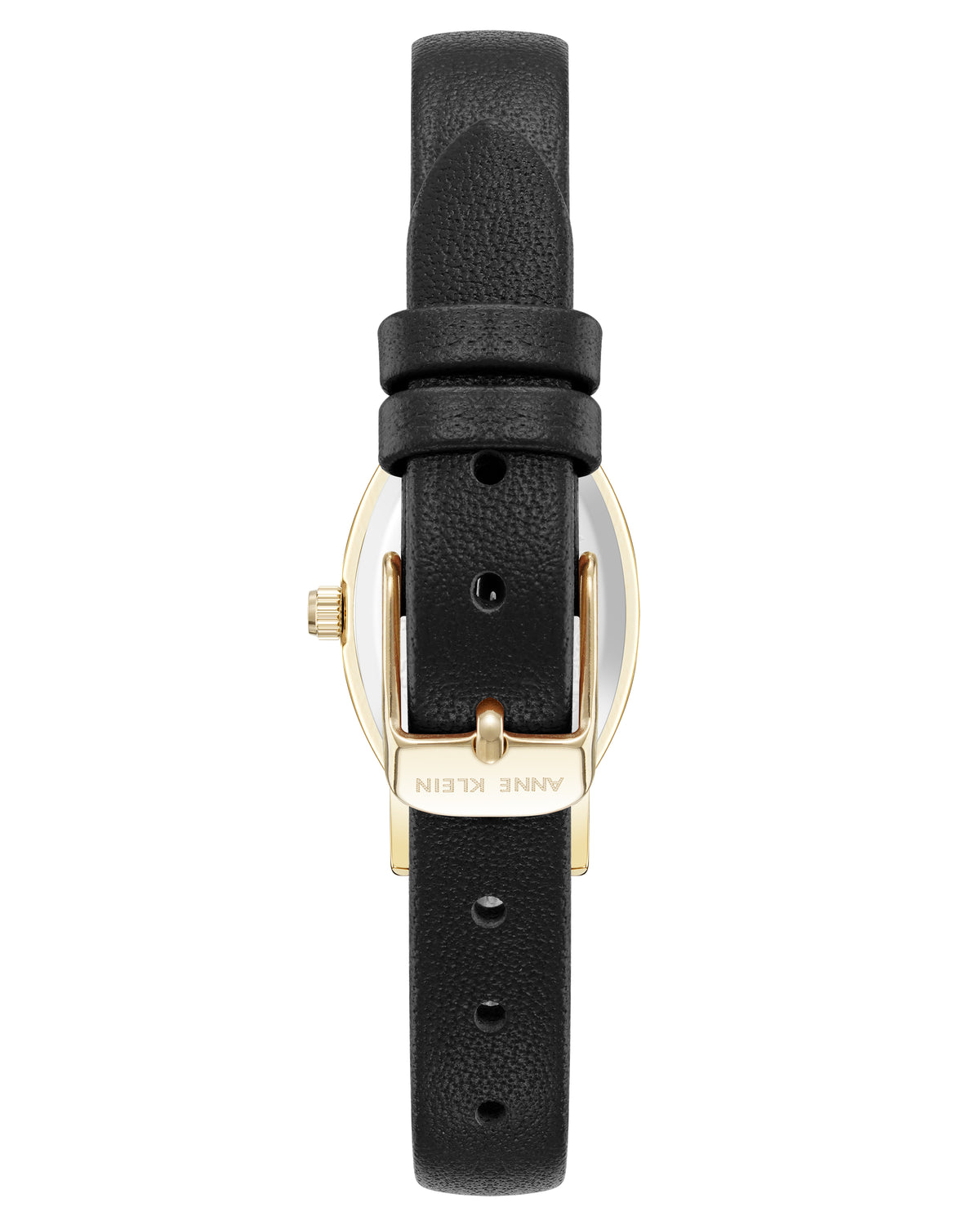 Oval Leather Strap Watch