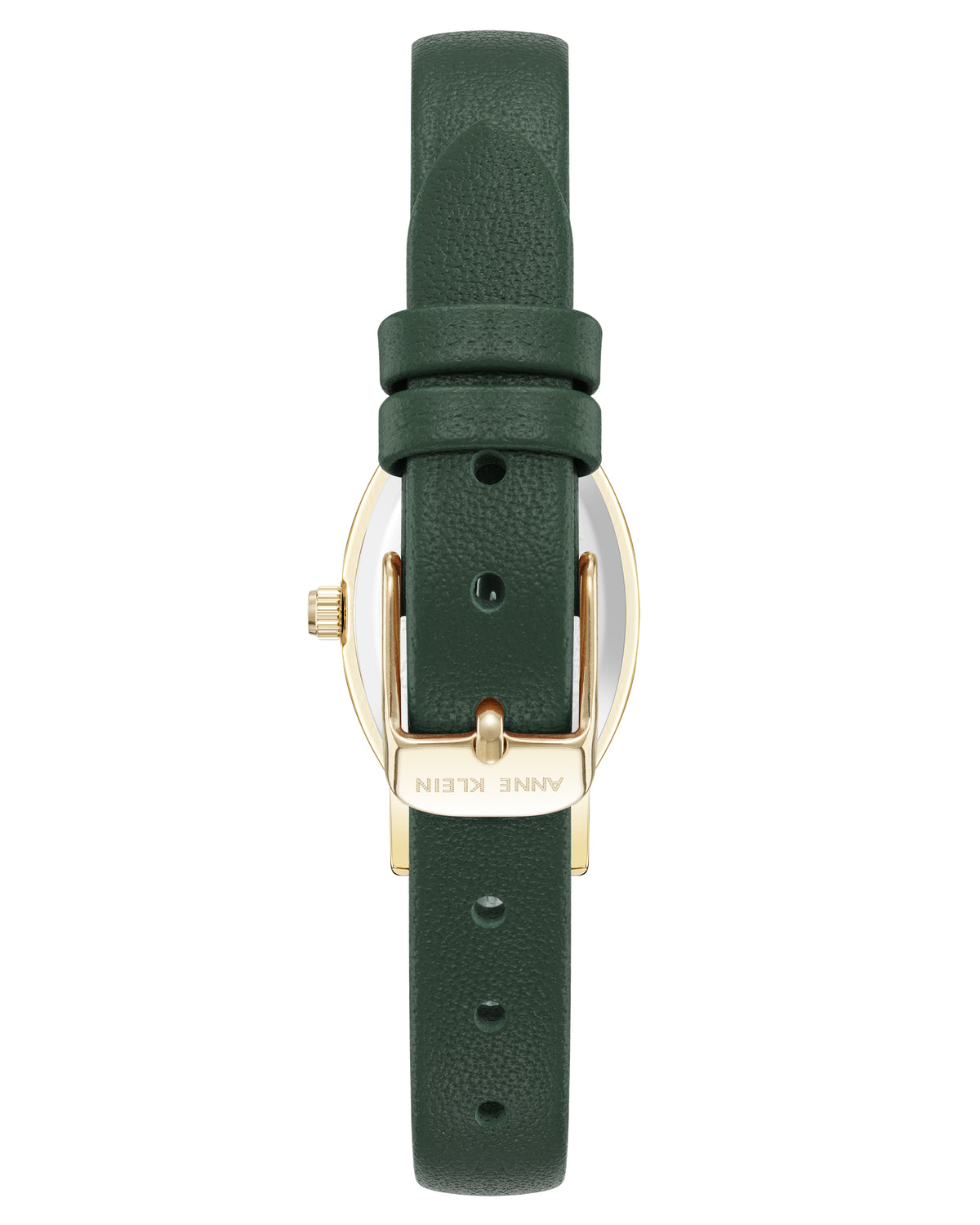 Oval Leather Strap Watch