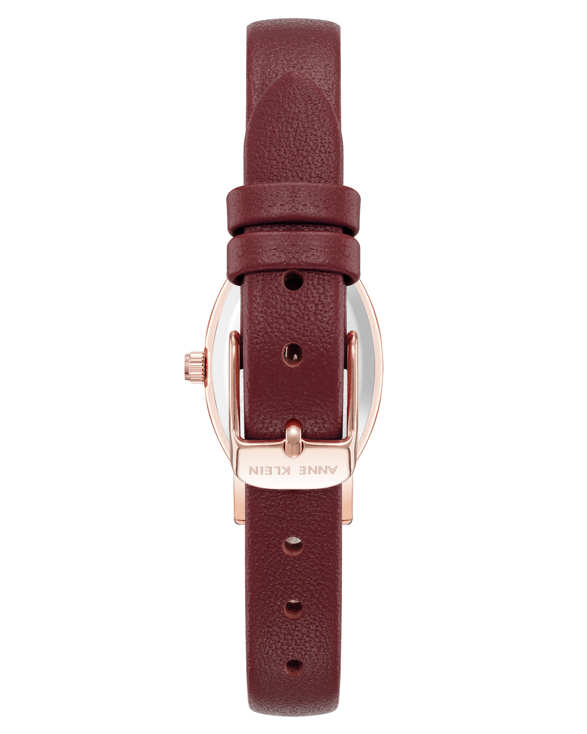Oval Leather Strap Watch