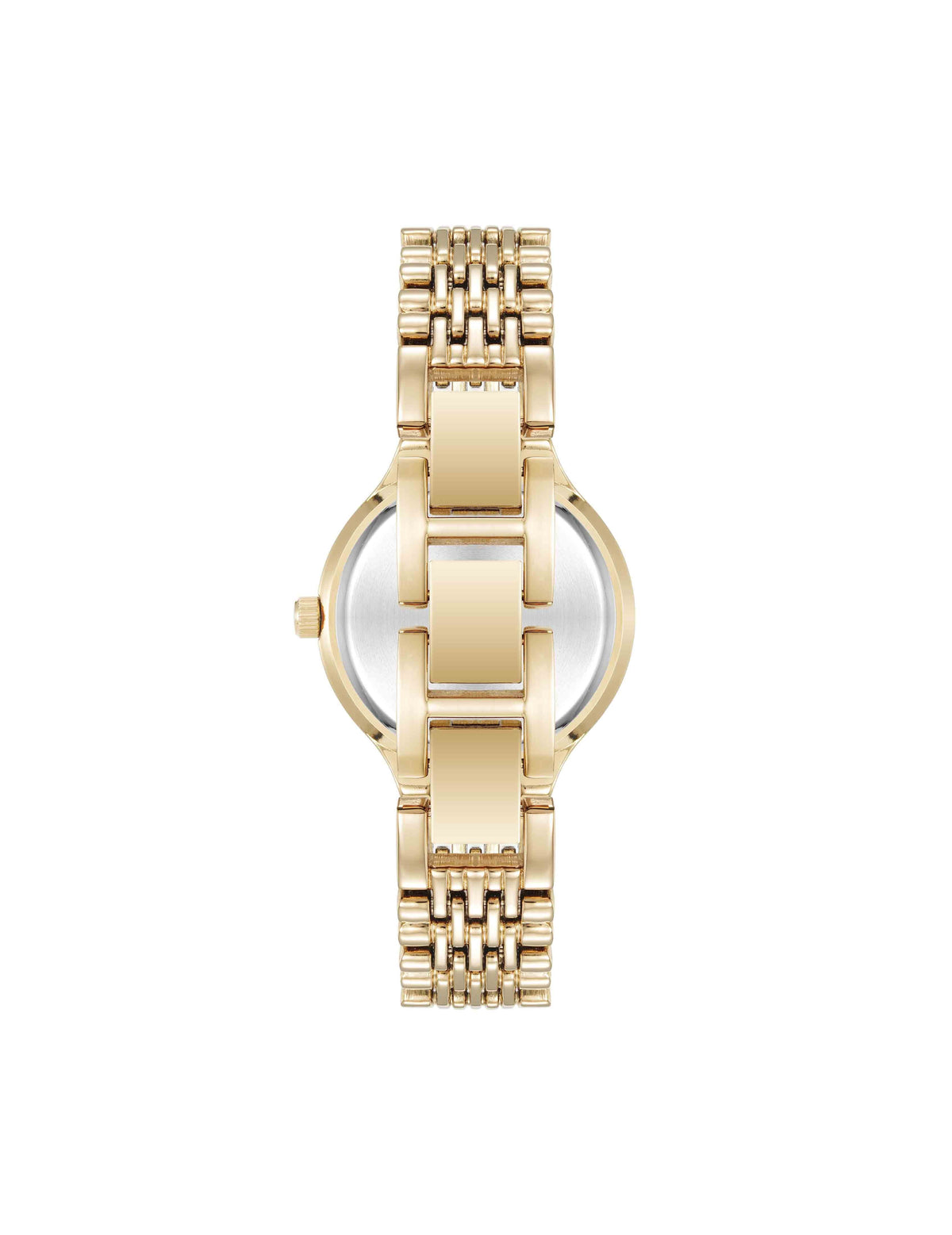 Anne Klein  Iconic Round Roman Numeral Bezel Watch