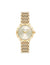 Anne Klein Gold-Tone Iconic Round Roman Numeral Bezel Watch