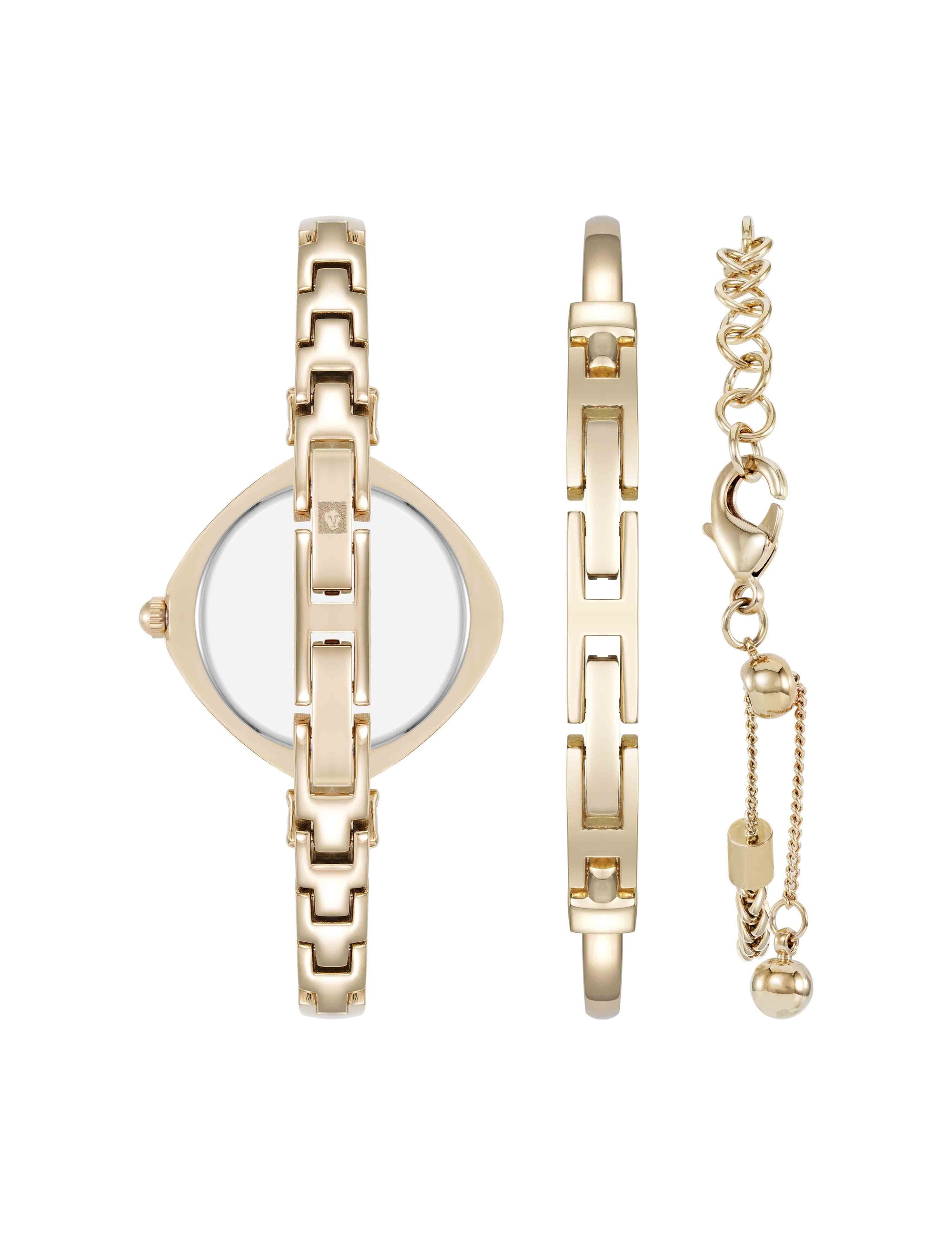 Premium Crystal Accented Bangle Watch Set