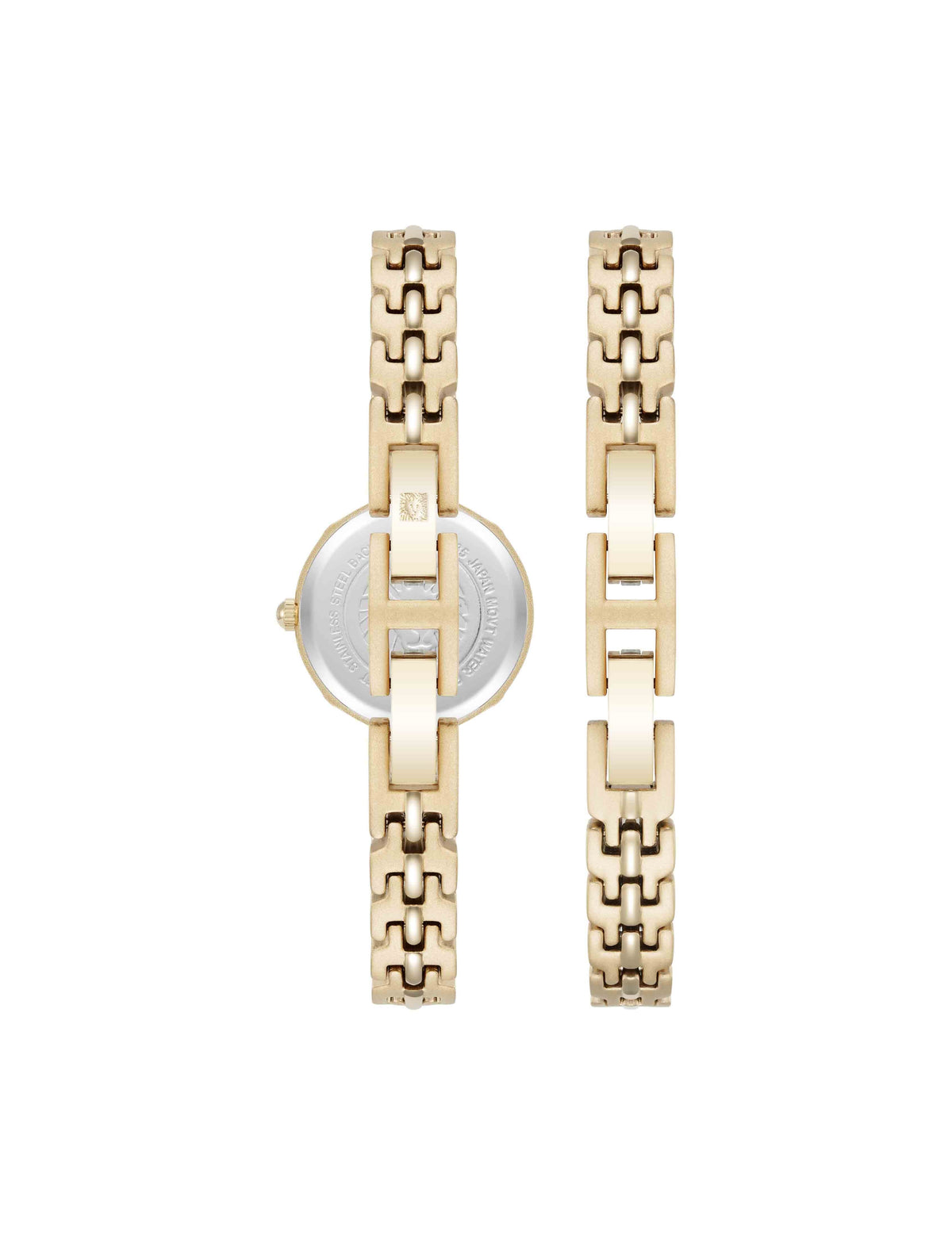 Anne Klein Modern Easy To Read Dial Bracelet Watch Set