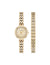 Anne Klein Modern Easy To Read Dial Bracelet Watch Set