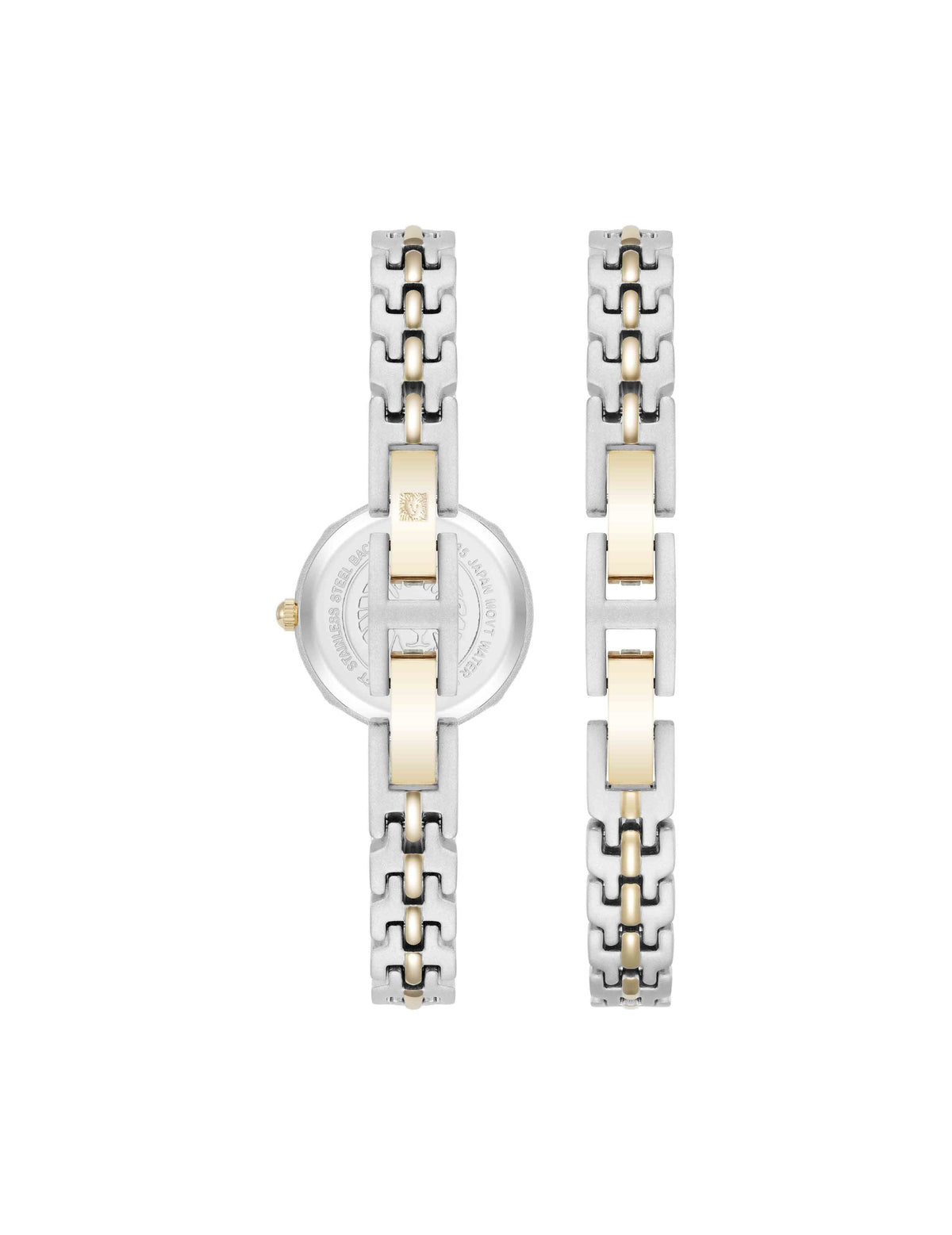 Anne Klein Modern Easy To Read Dial Bracelet Watch Set