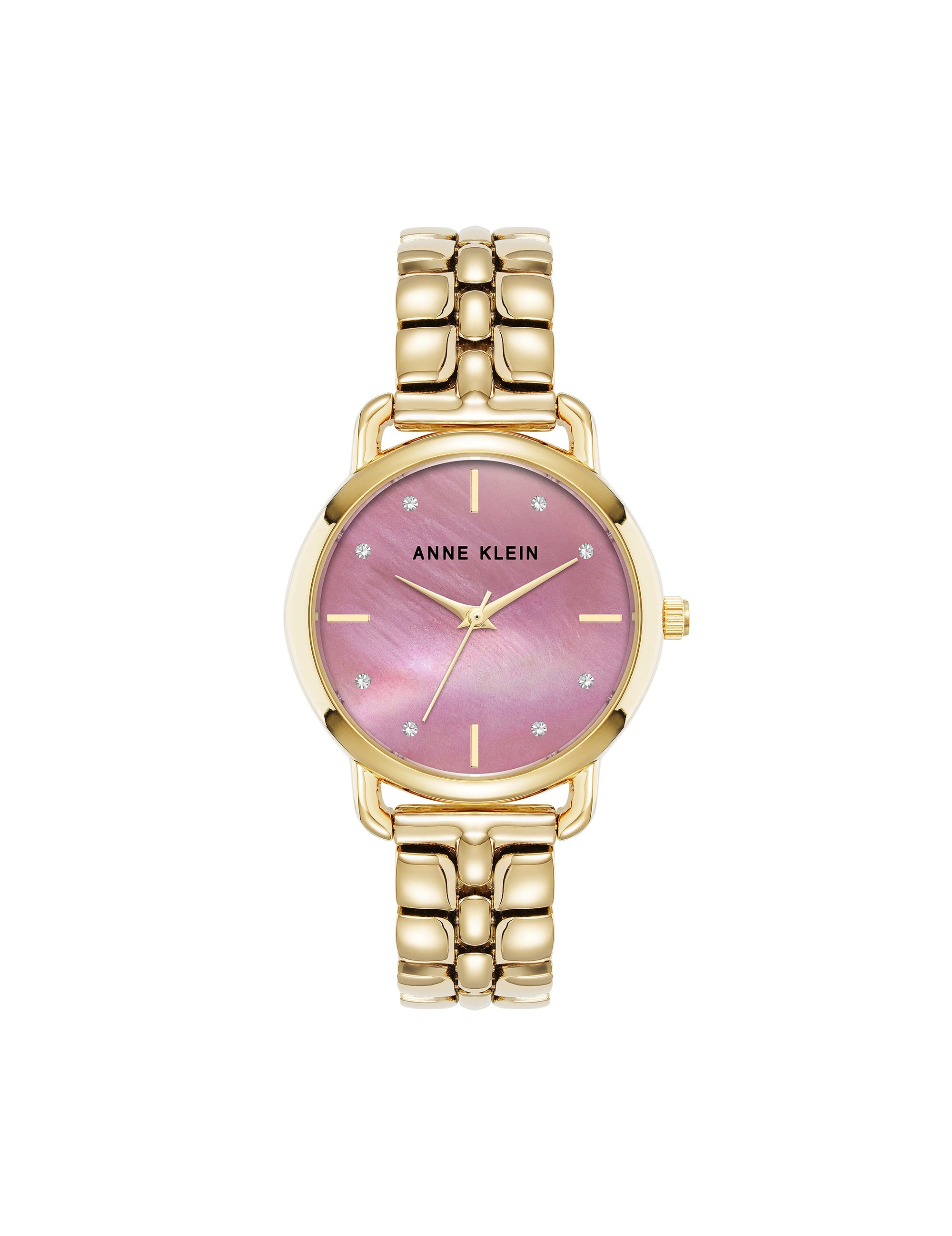 Crystal Accented Bracelet Watch Apparel & Accessories Egluck