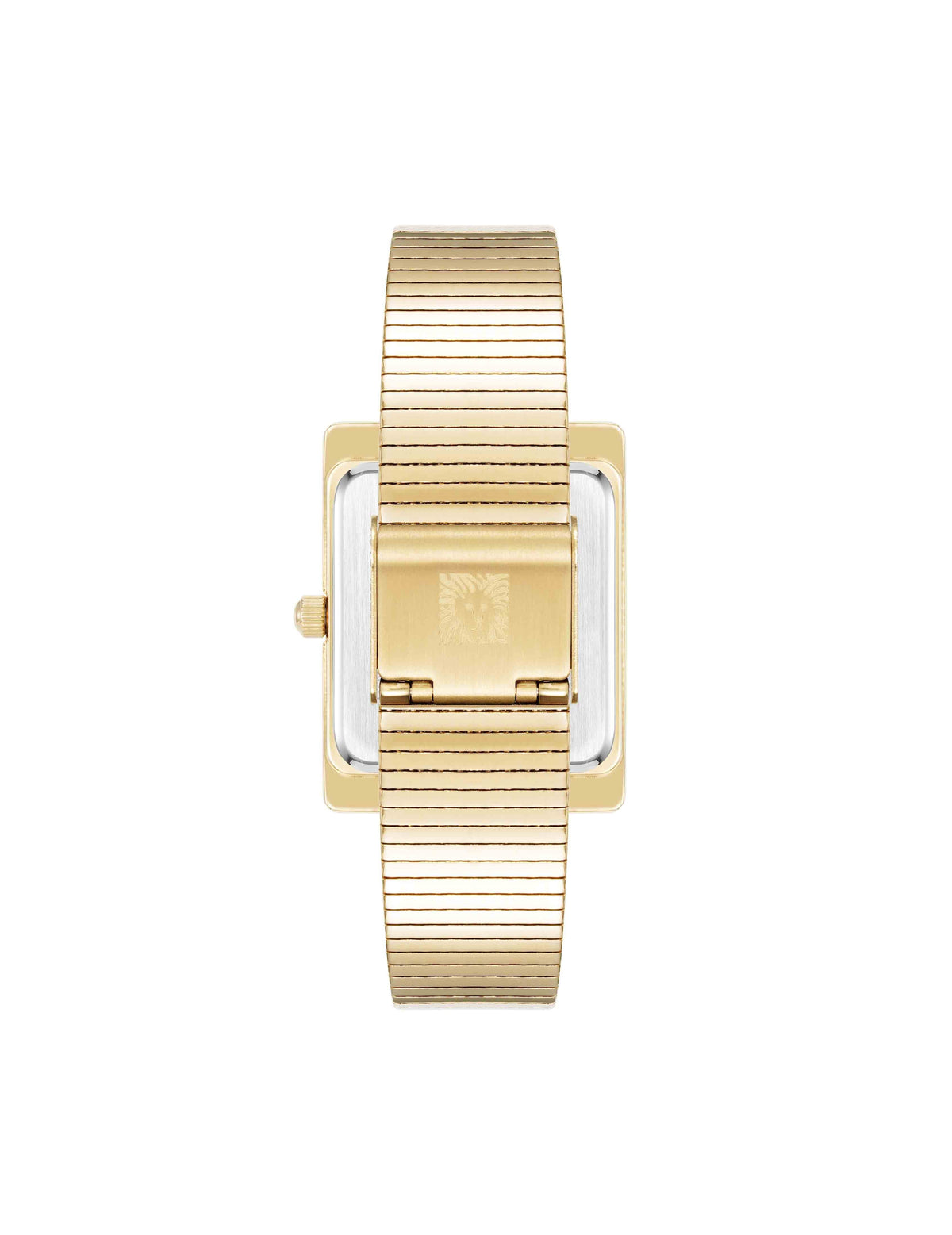 Anne Klein Modern Rectangular Stainless Steel Bracelet Watch