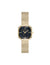 Anne Klein Estate Octagonal Stainless Steel Mesh Watch