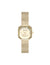 Anne Klein Gold-Tone Estate Octagonal Stainless Steel Mesh Watch