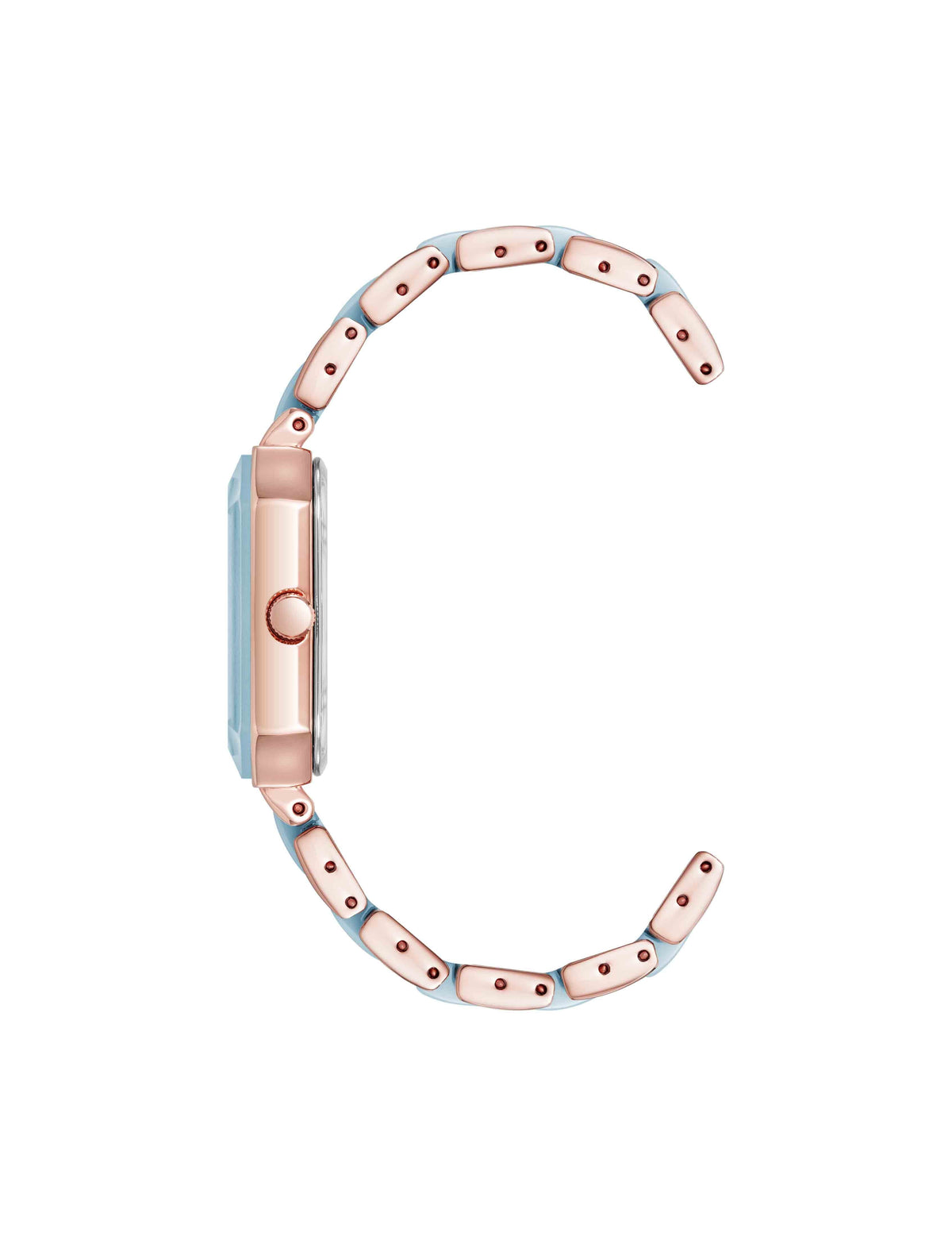 Anne Klein Octagonal Shaped Ceramic Bracelet Watch