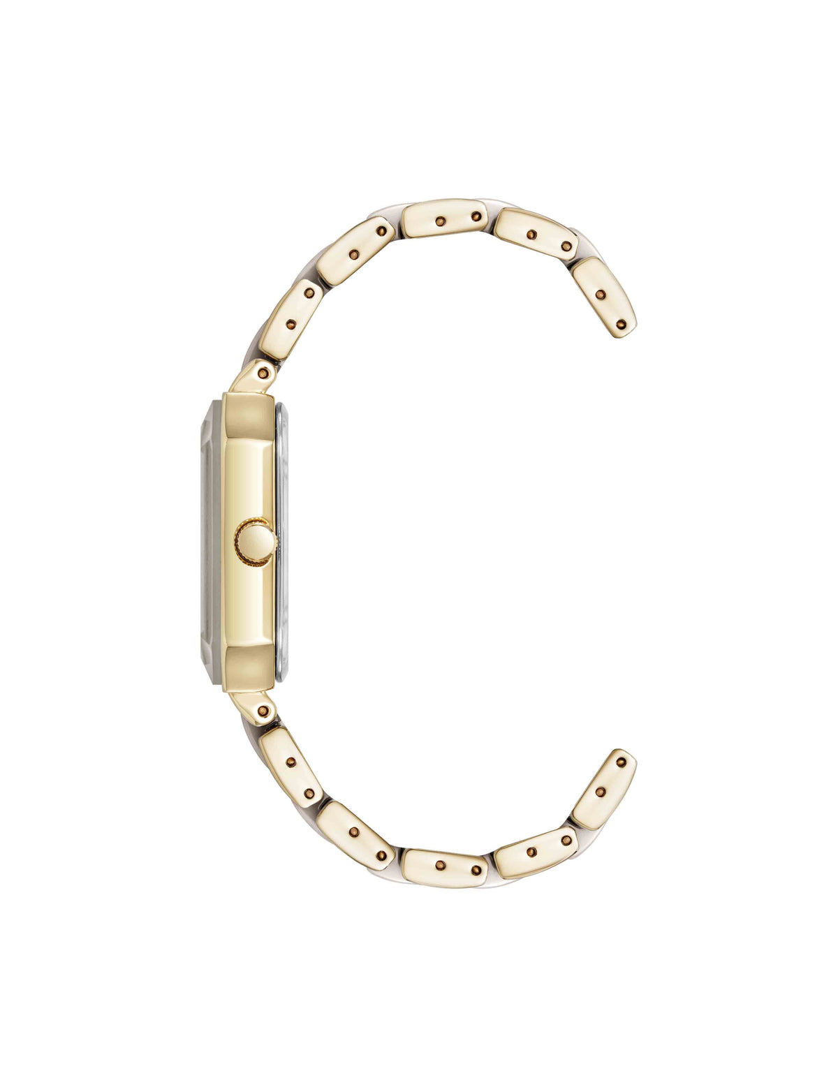 Anne Klein Octagonal Diamond Ceramic Bracelet Watch