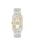 Anne Klein Delicate Rectangular Acetate Link Bracelet Watch