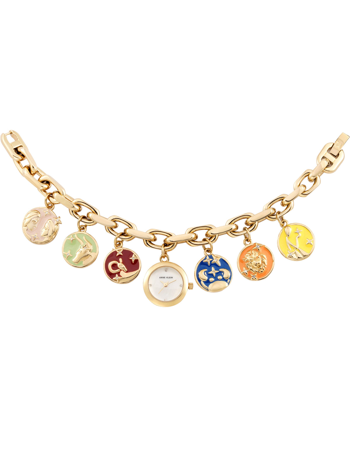 Anne Klein Zodiac Charm Bracelet Watch