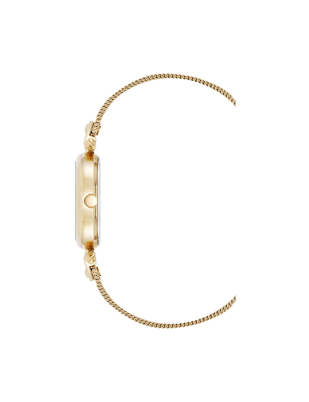 Anne Klein Oval Mesh Bracelet Watch