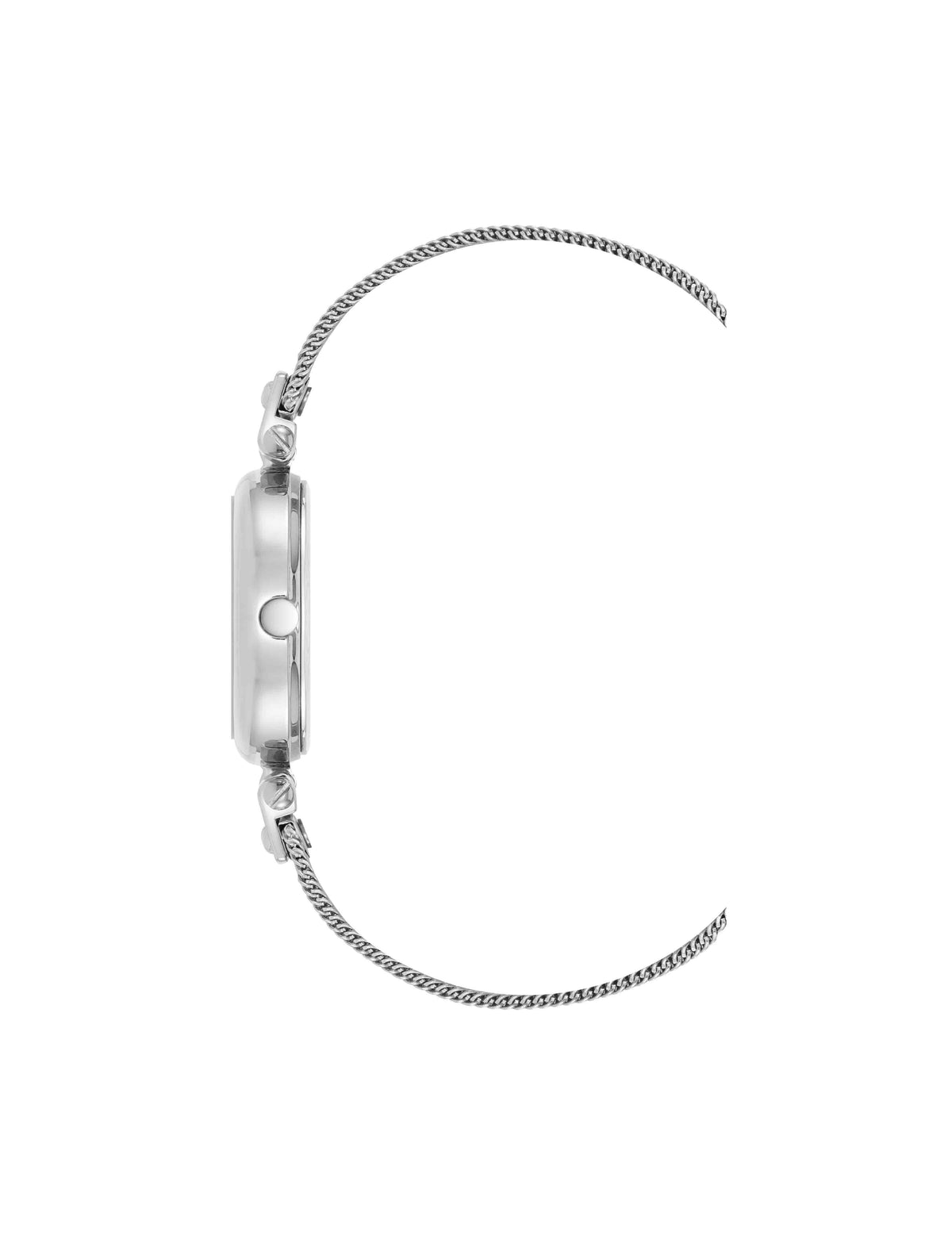 Anne Klein Oval Mesh Bracelet Watch