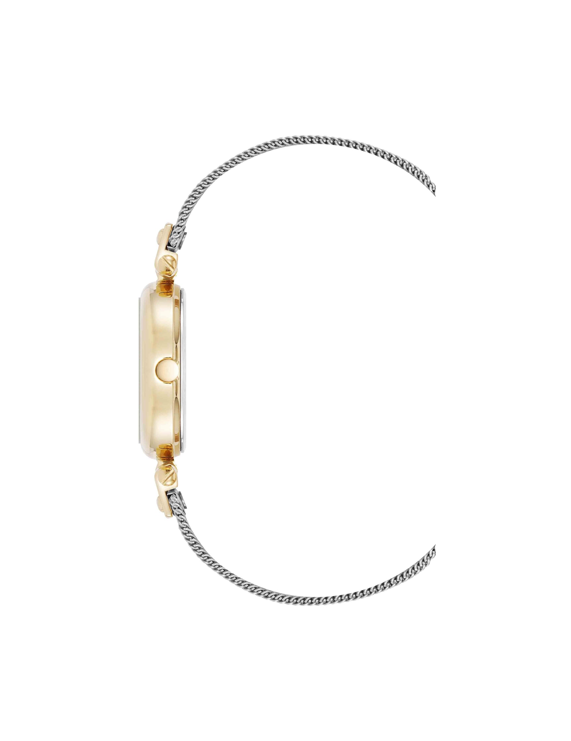 Anne Klein Oval Mesh Bracelet Watch