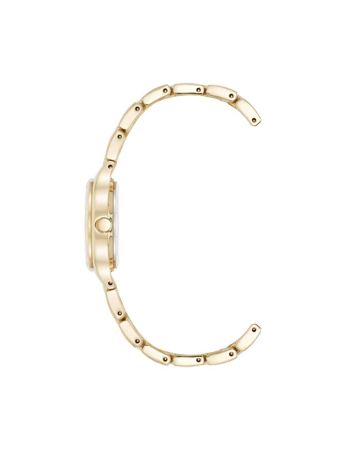 Anne Klein Shell Pattern Link Bracelet Watch