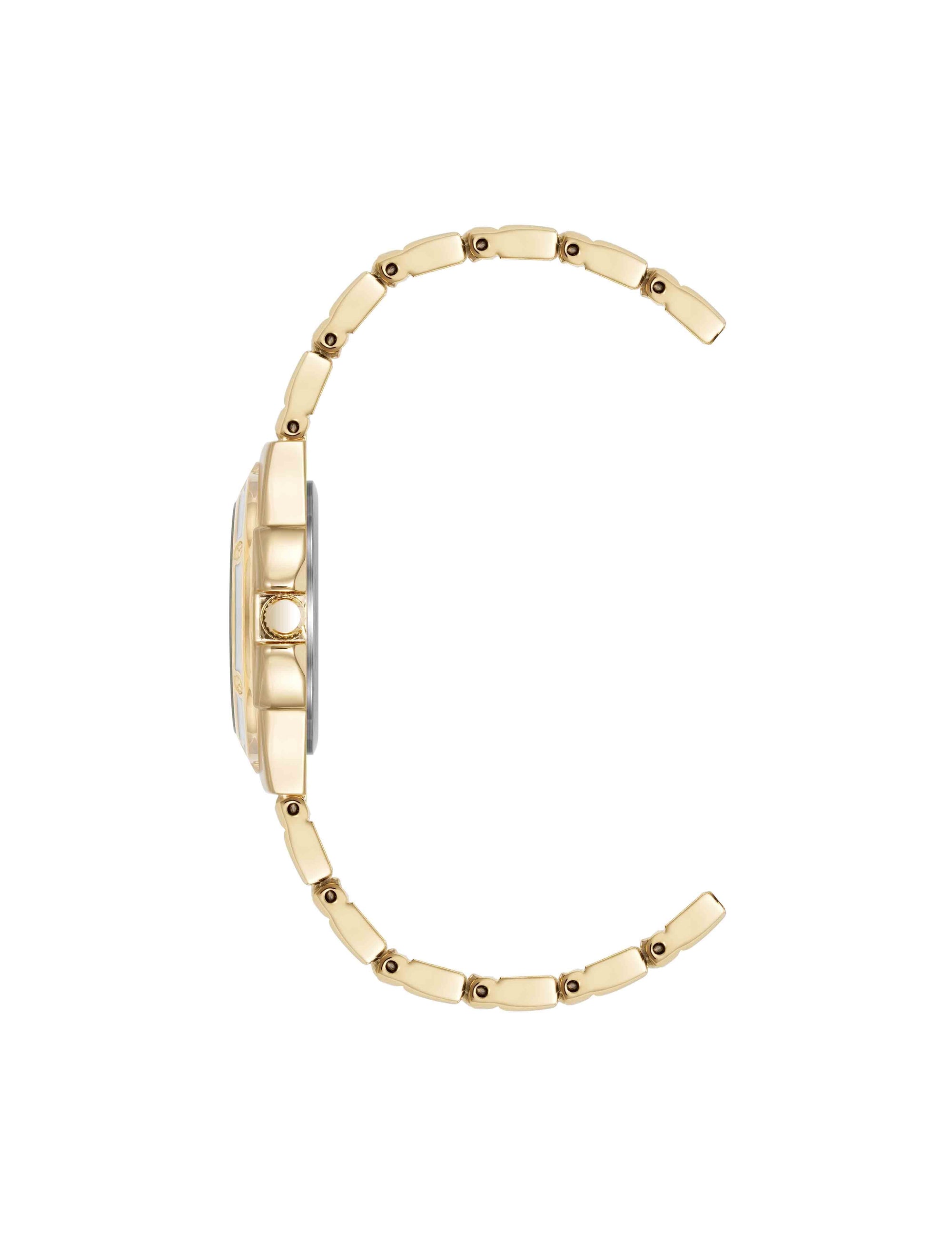 Anne Klein Enamel-Accented Bracelet Watch