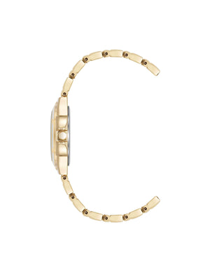Anne Klein Enamel-Accented Bracelet Watch
