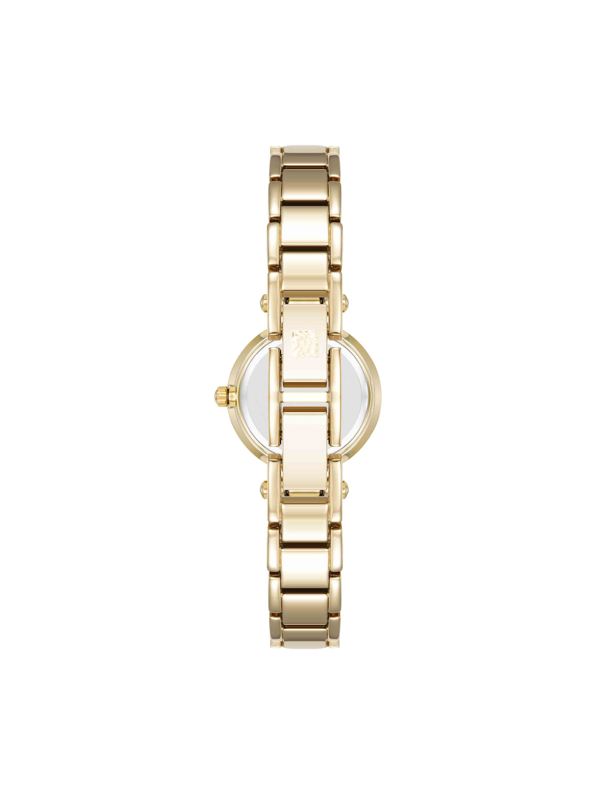 Anne Klein Crystal Accented Bangle Watch