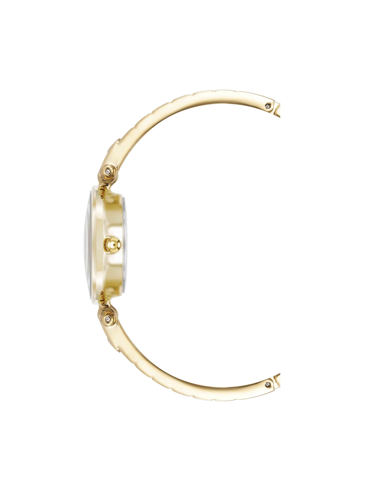 Anne Klein Crystal Accented Bangle Watch