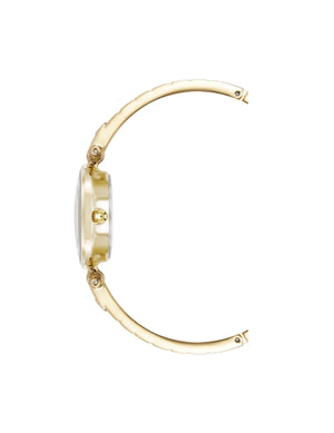 Anne Klein Crystal Accented Bangle Watch