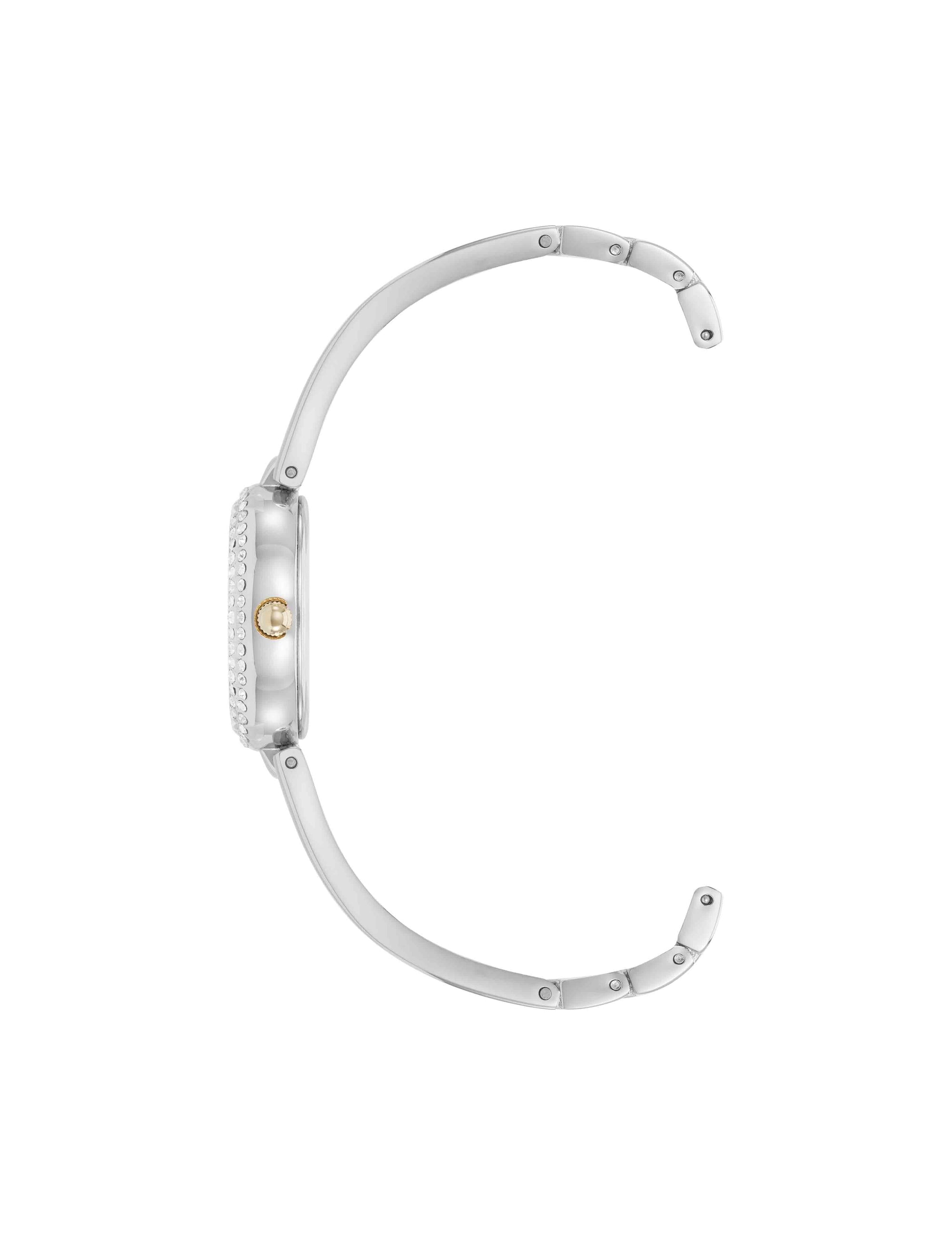 Anne Klein Crystal Accented Watch and Bracelet Set