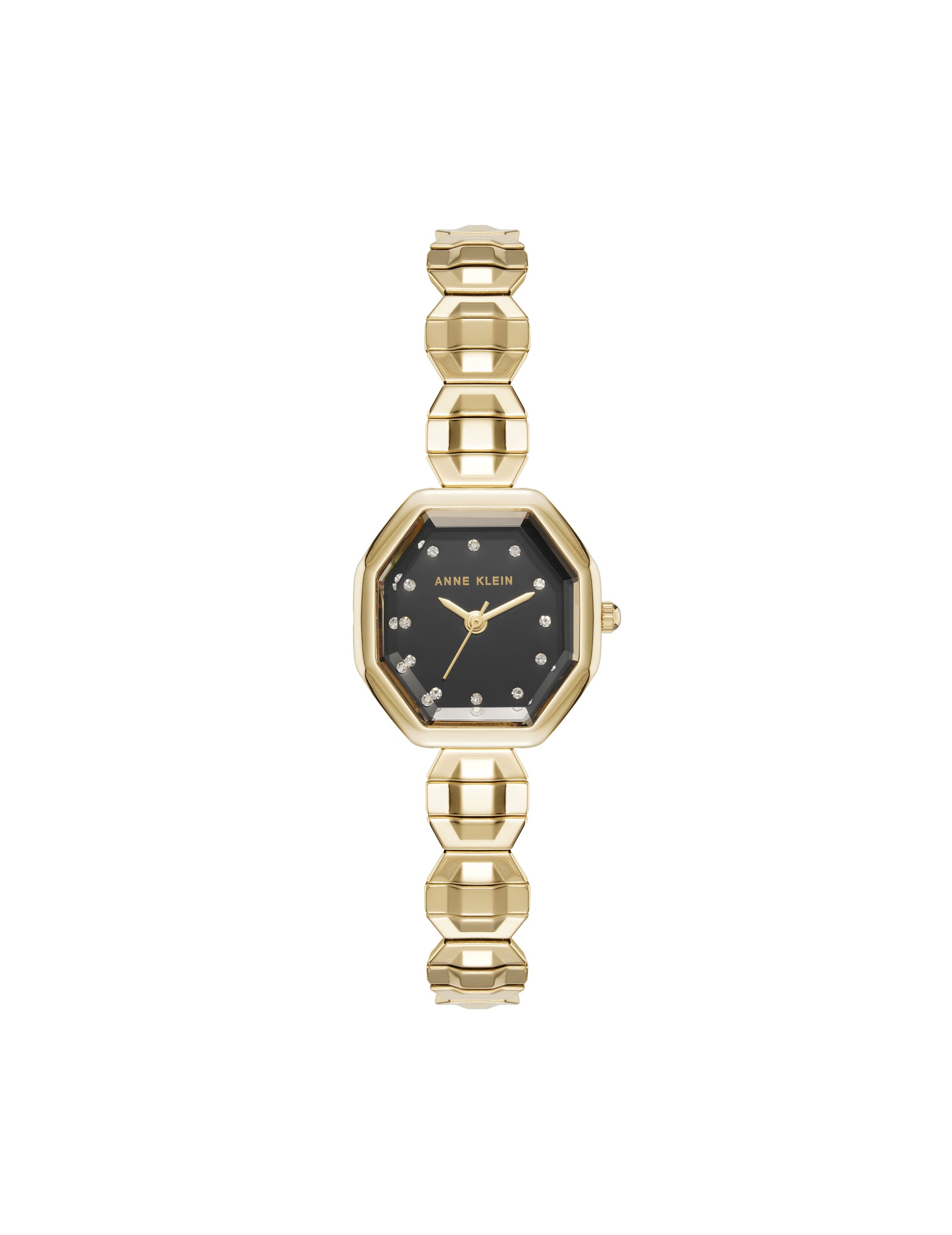 Crystal Accented Expansion Band Watch Apparel & Accessories Egluck
