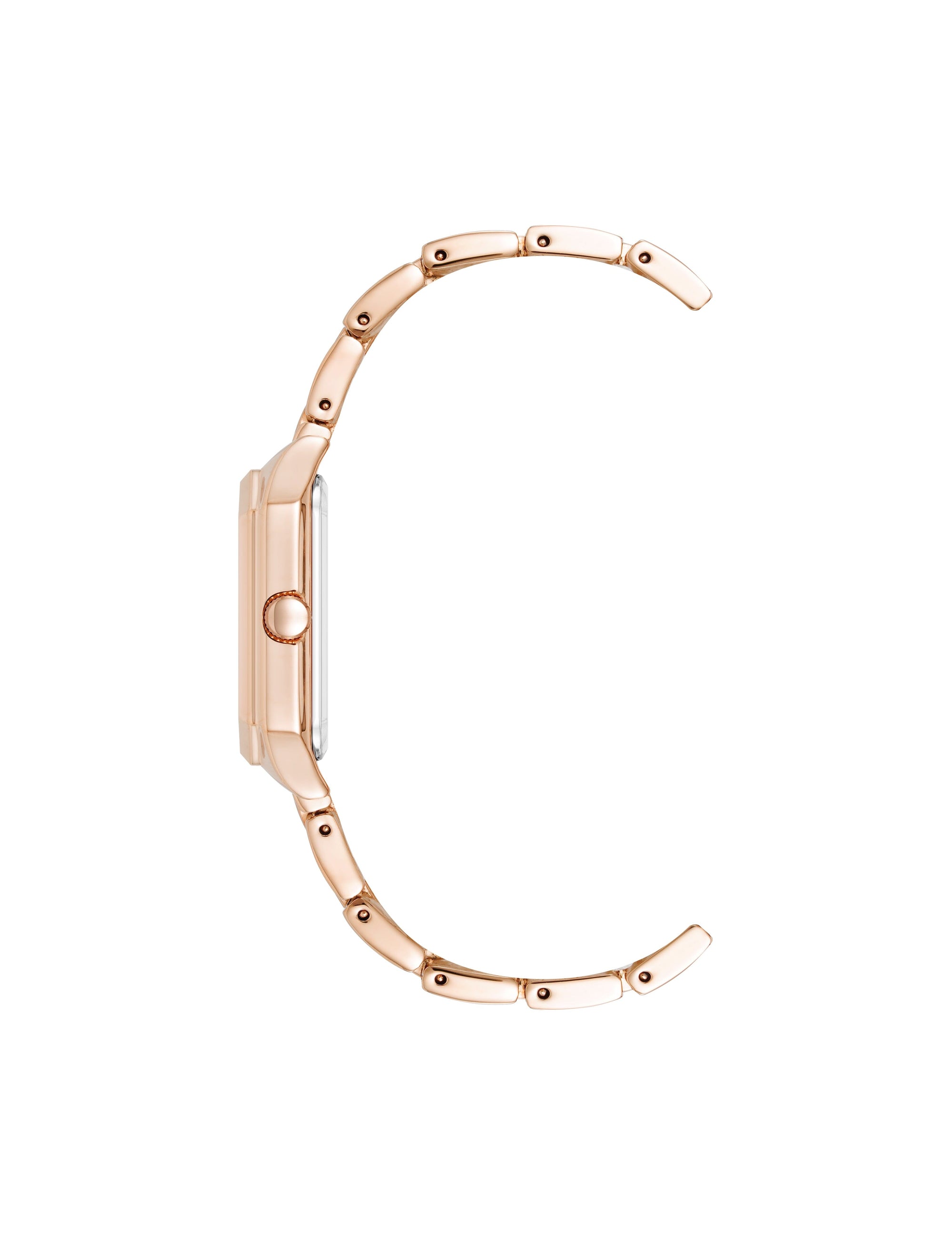Anne Klein Octagonal Shaped Butterfly Dial Bracelet Watch
