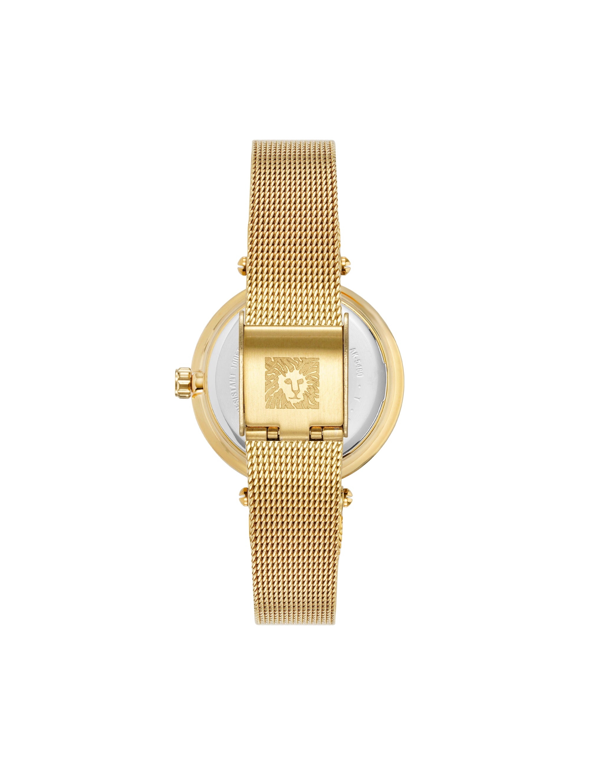 Anne Klein Butterfly Dial Mesh Bracelet Watch