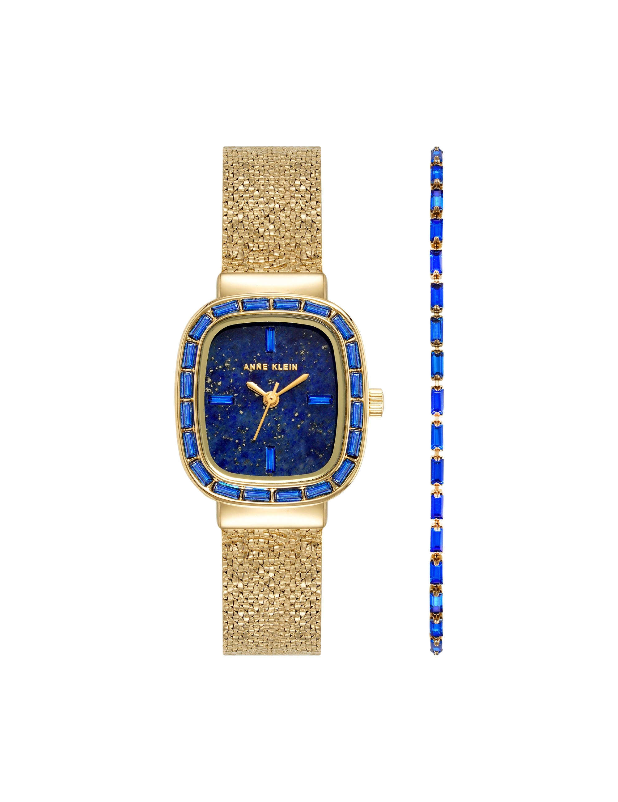 Genuine Gemstone Watch and Bracelet Set Apparel & Accessories Egluck