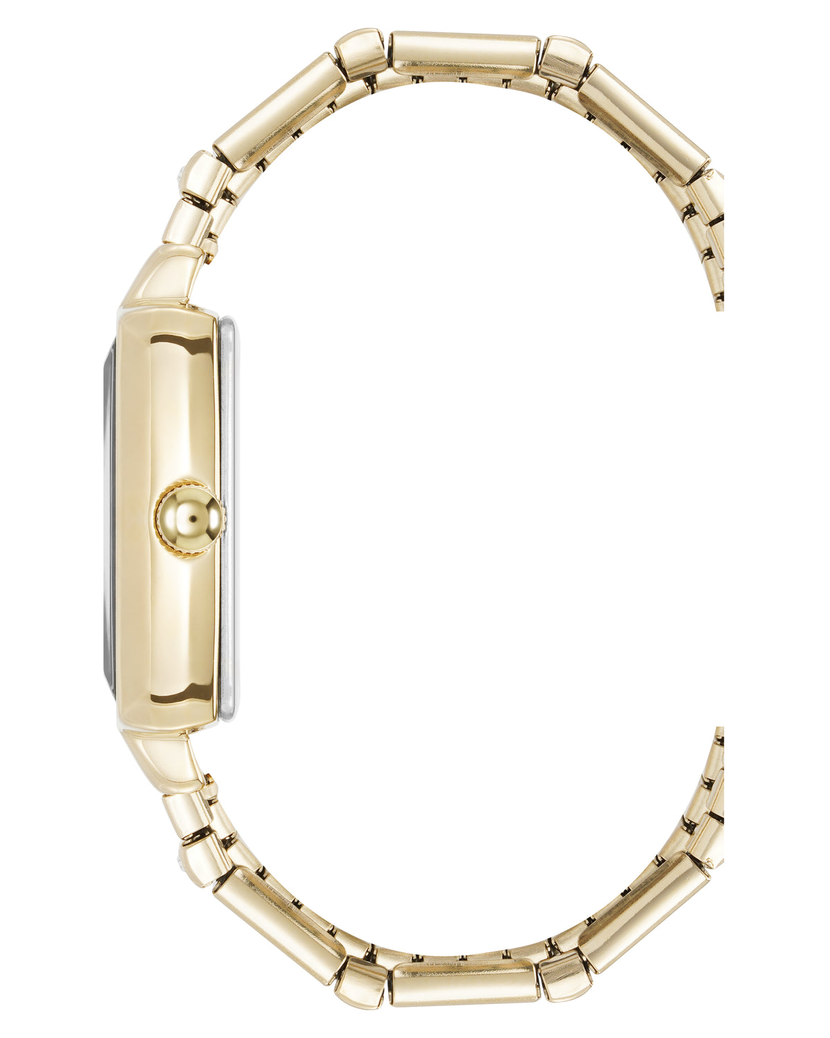 Crystal Accented Expansion Square Watch