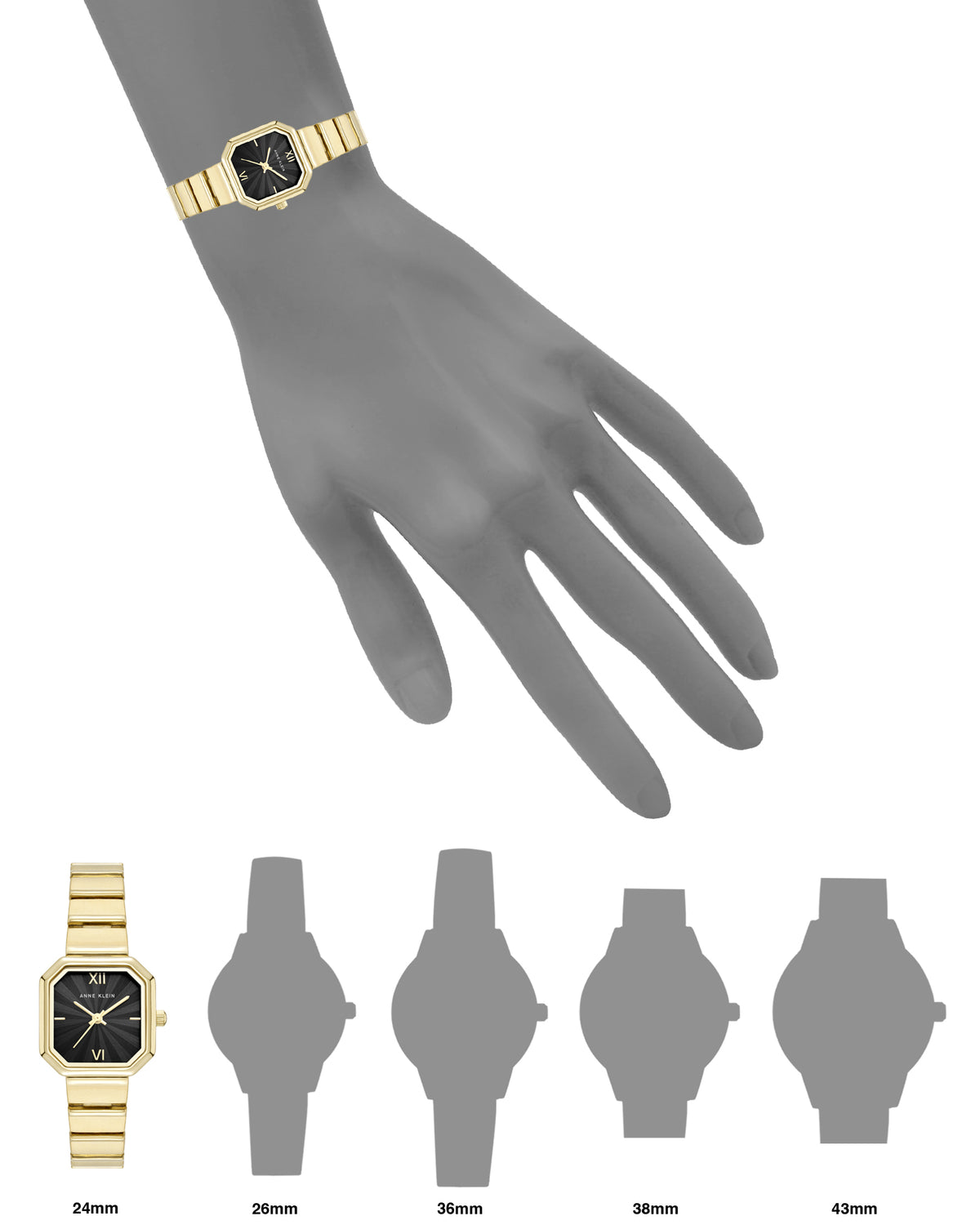 Octagonal Bracelet Watch