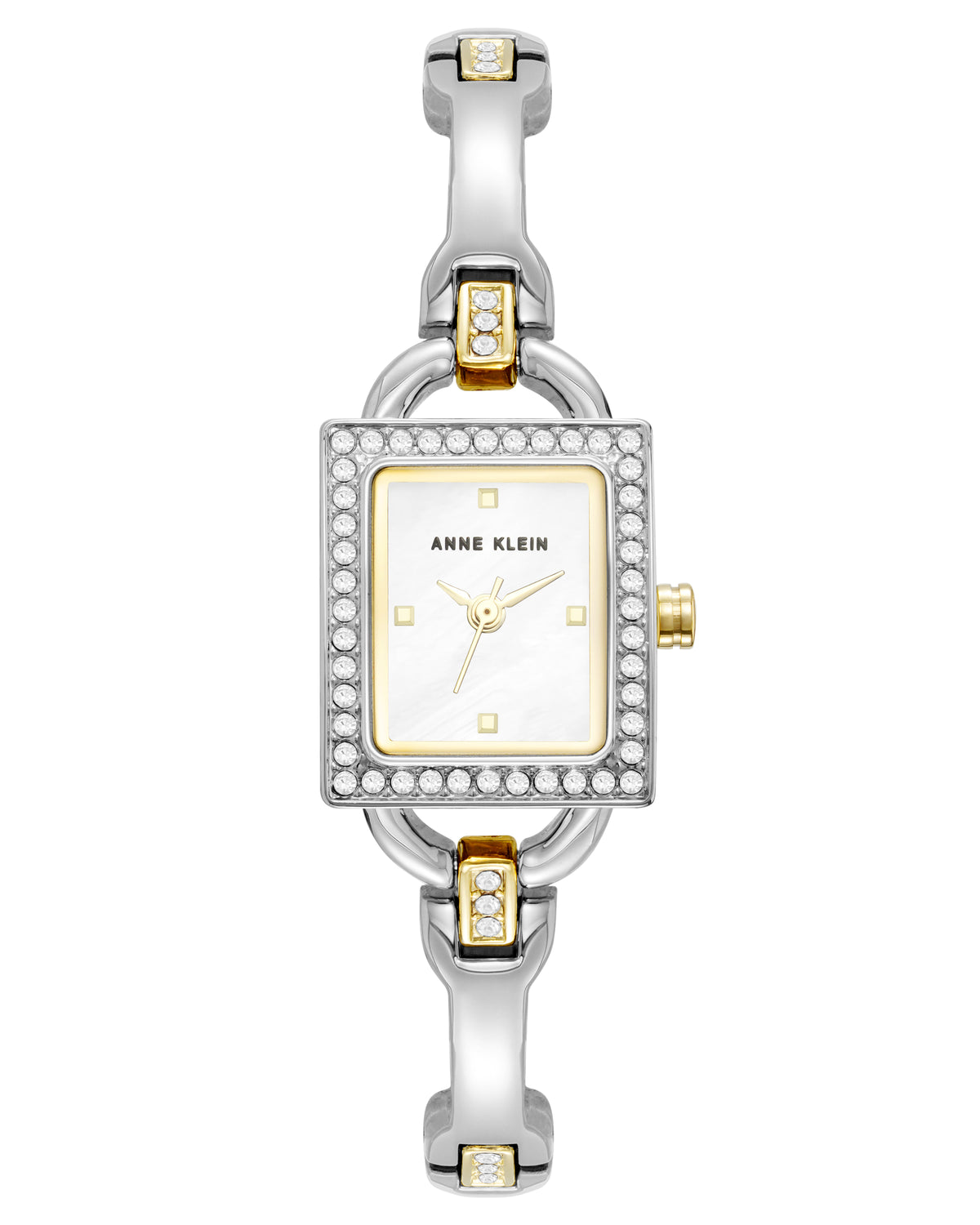 Crystal Accented Bracelet Watch