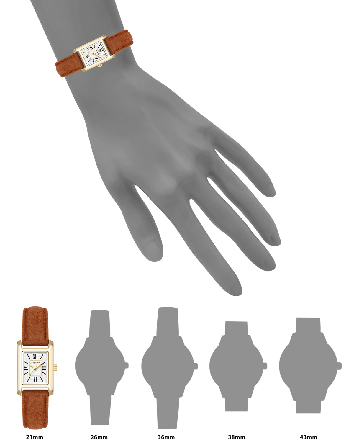 Leather Strap Watch