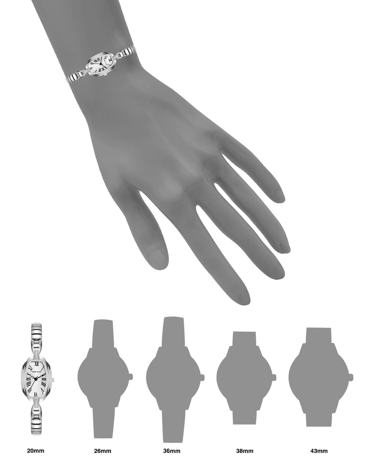 Polished Bracelet Watch
