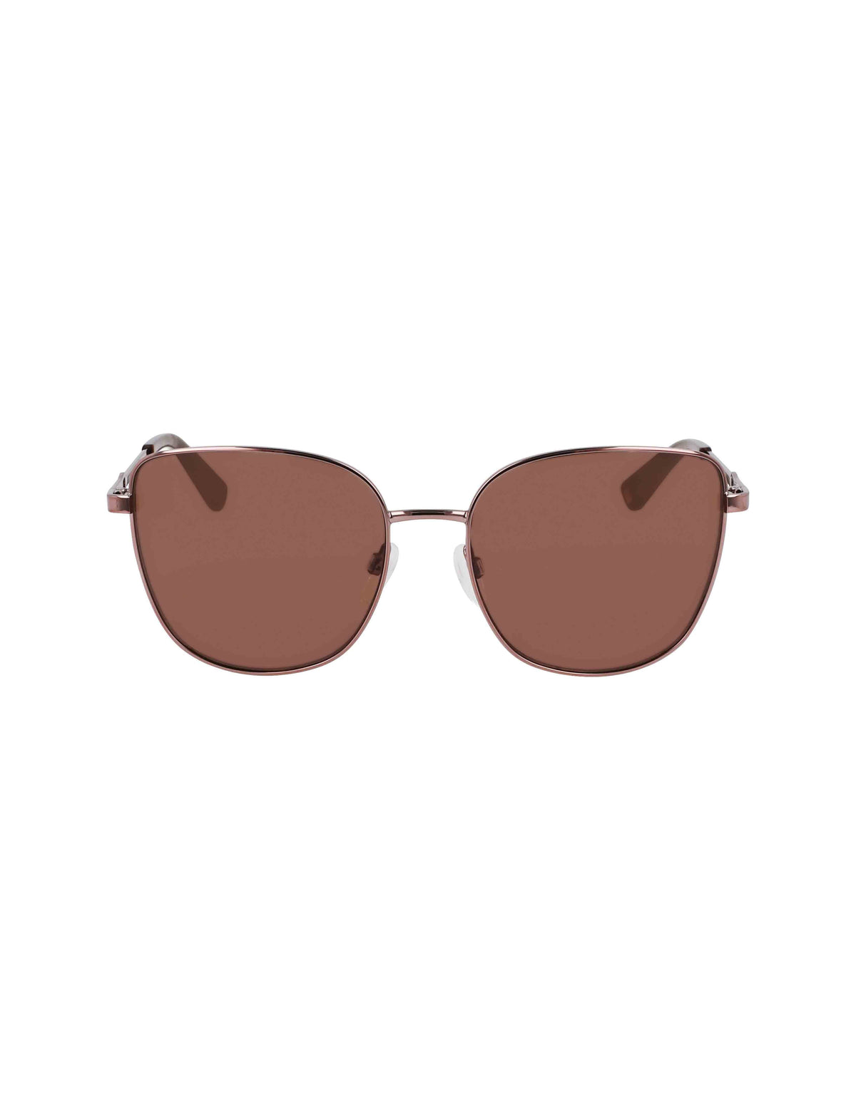 Anne Klein MOCHA Uplifting Oversized Square Sunglasses