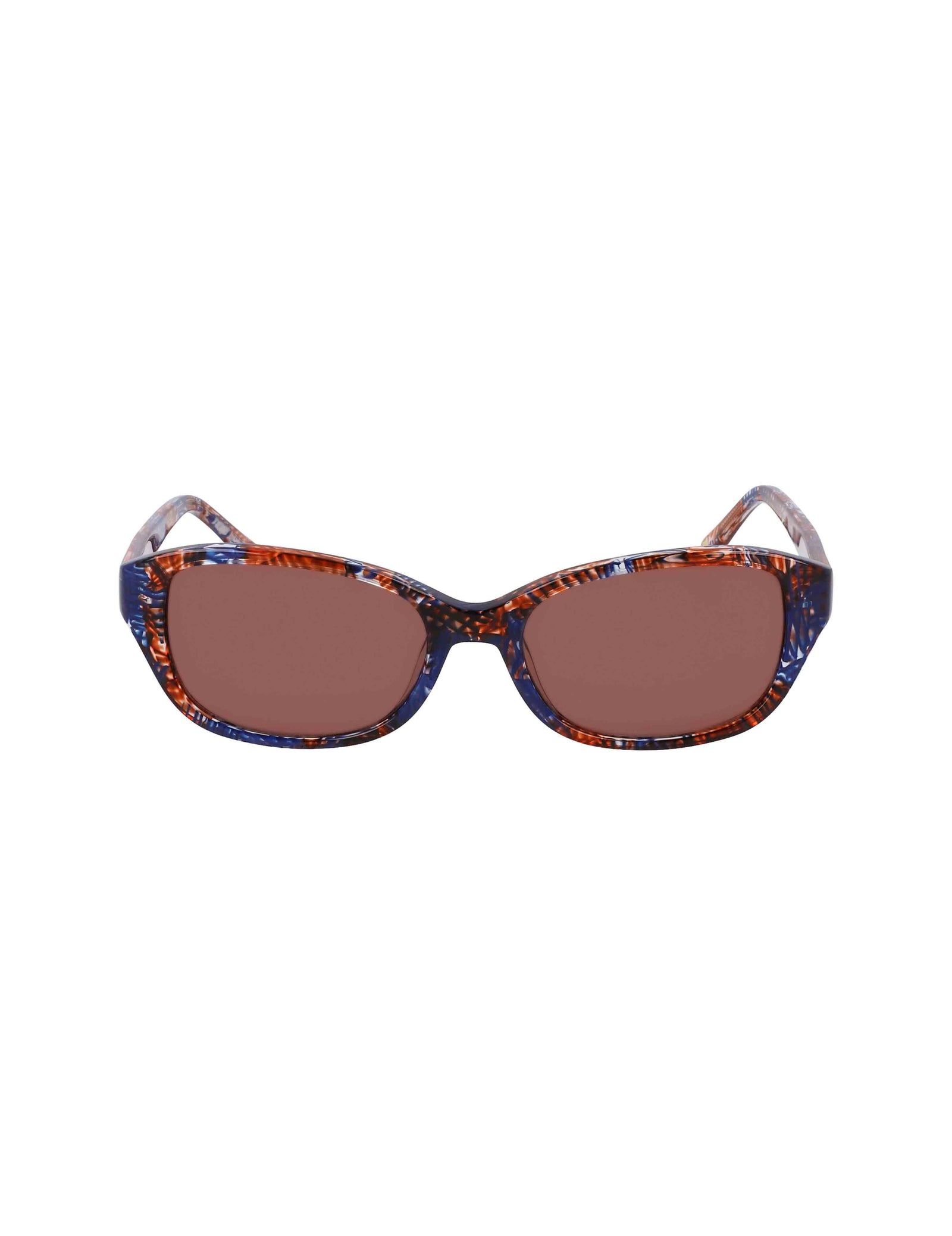 Anne Klein  Narrow Rounded Rectangle Sunglasses