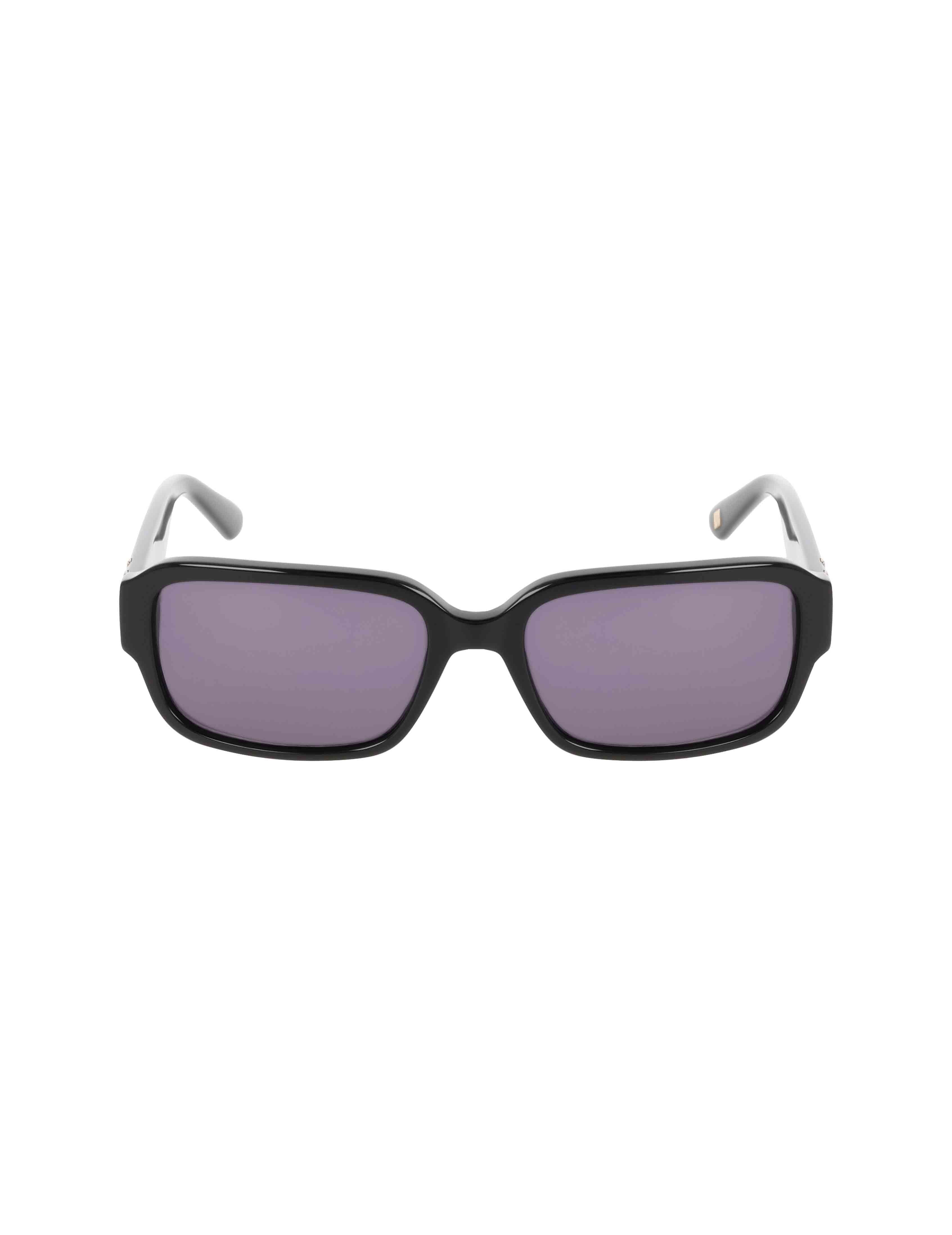 Narrow Rectangle Marbleized Sunglasses | Anne Klein