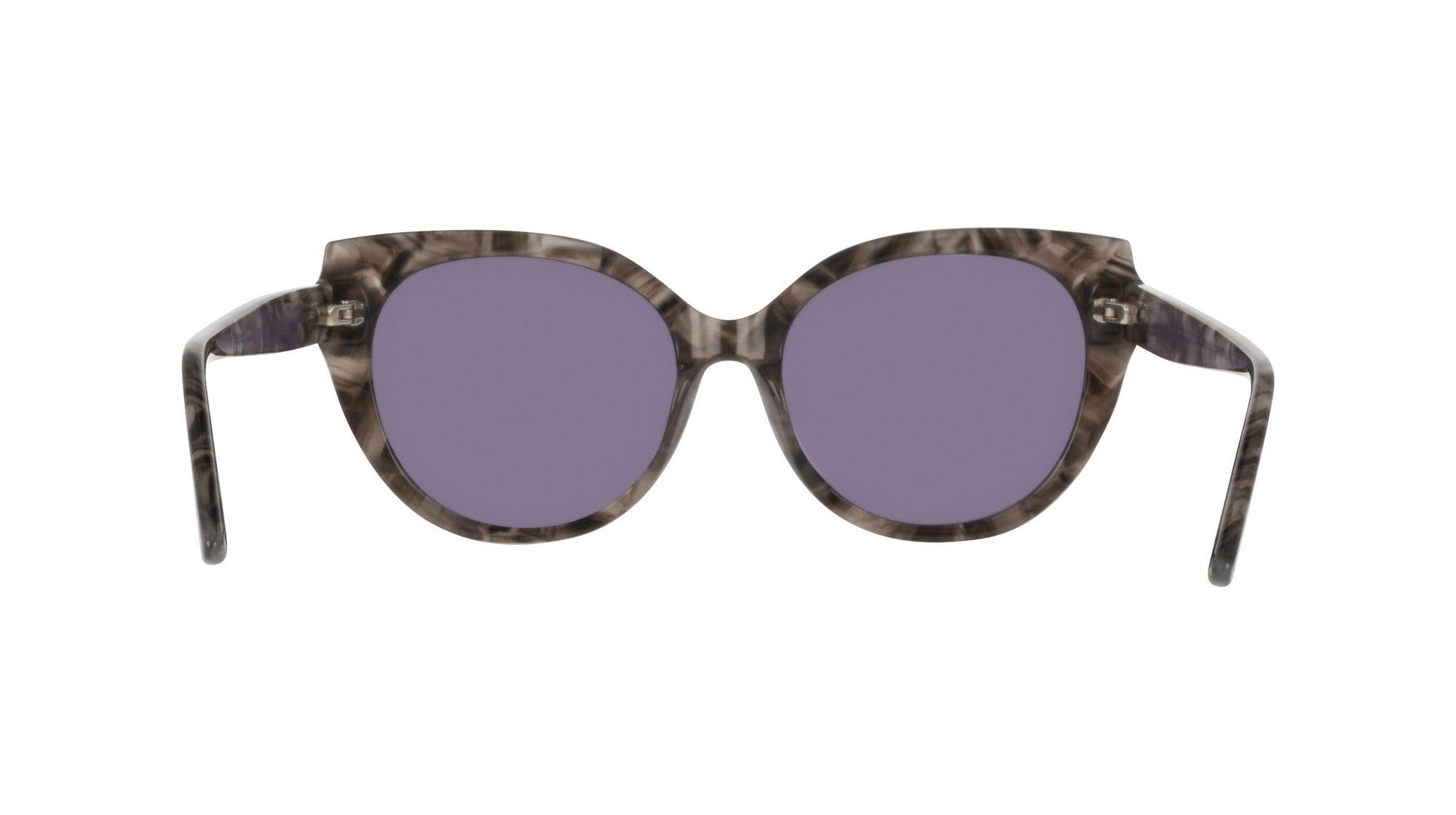 Anne Klein Cat-Eye Marbleized Sunglasses