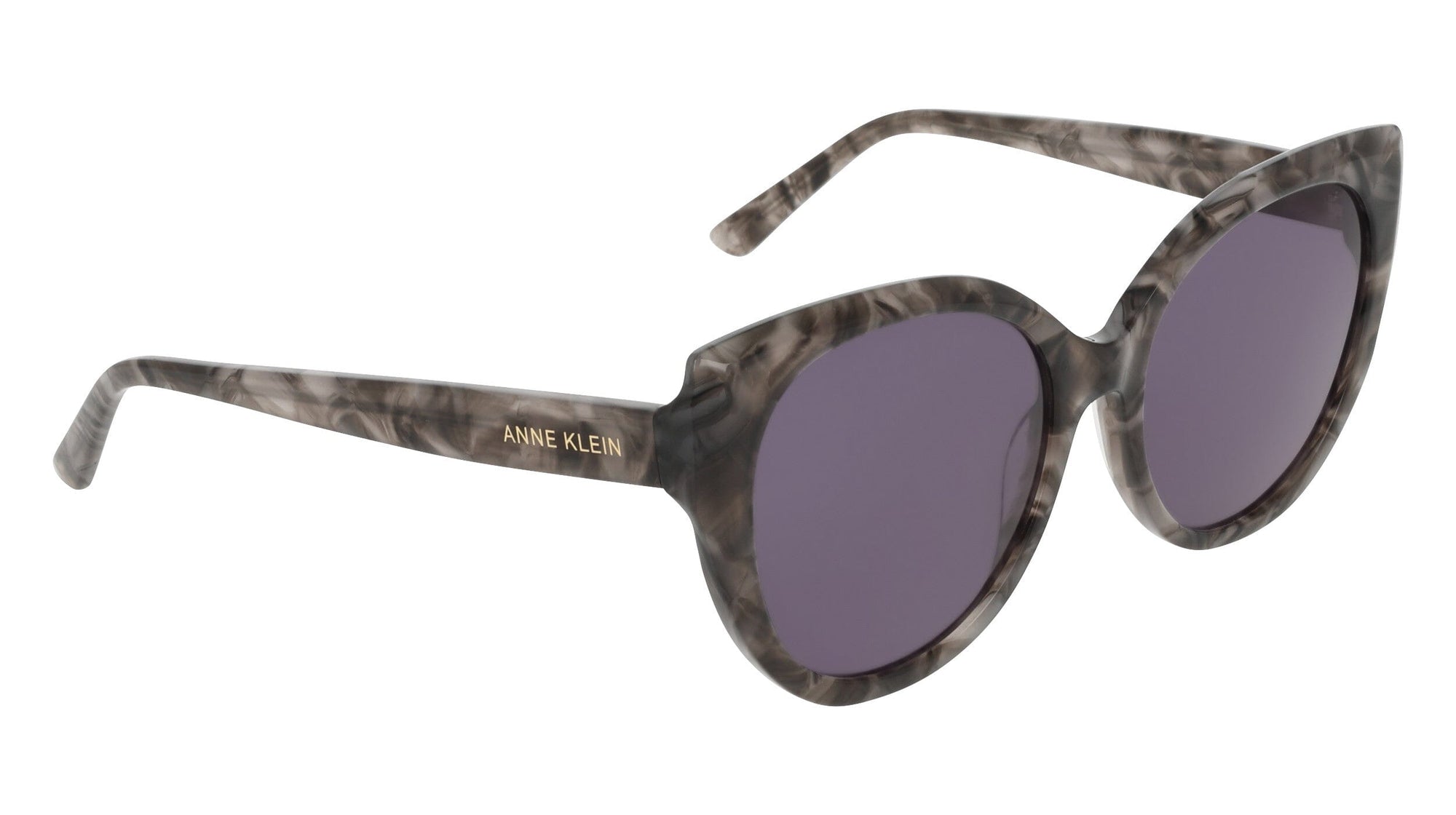 Anne Klein Cat-Eye Marbleized Sunglasses