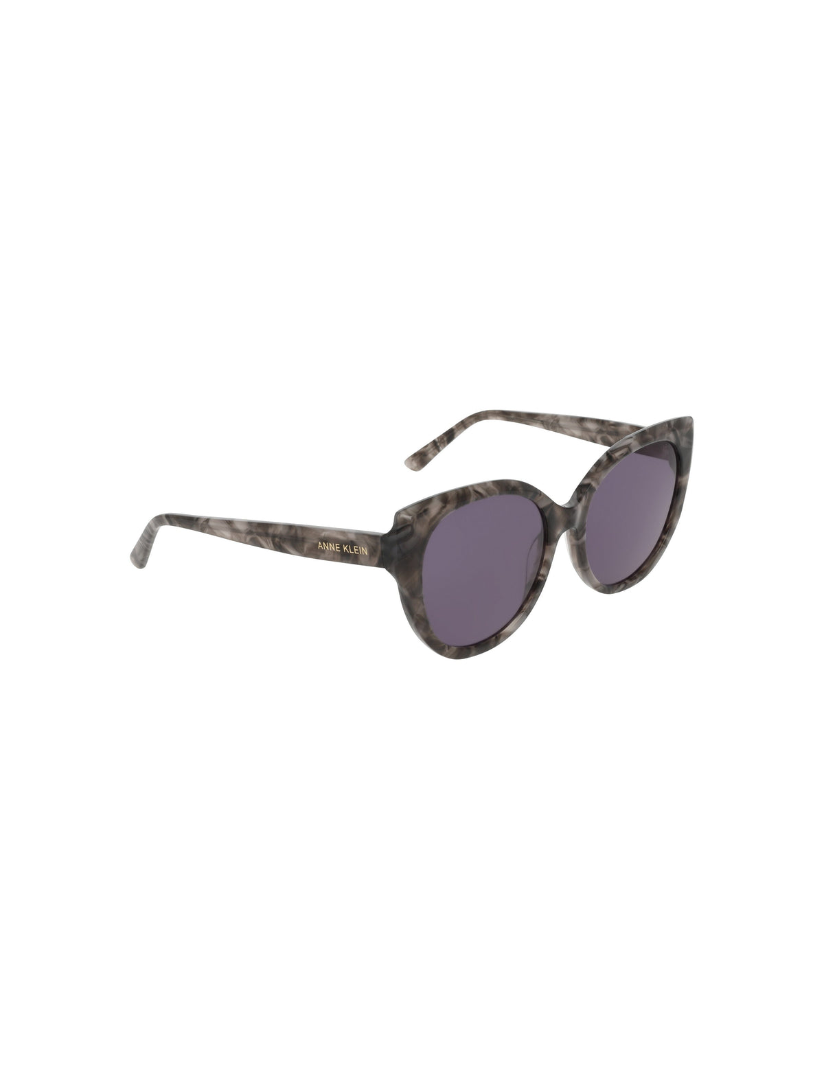 Anne Klein Cat-Eye Marbleized Sunglasses