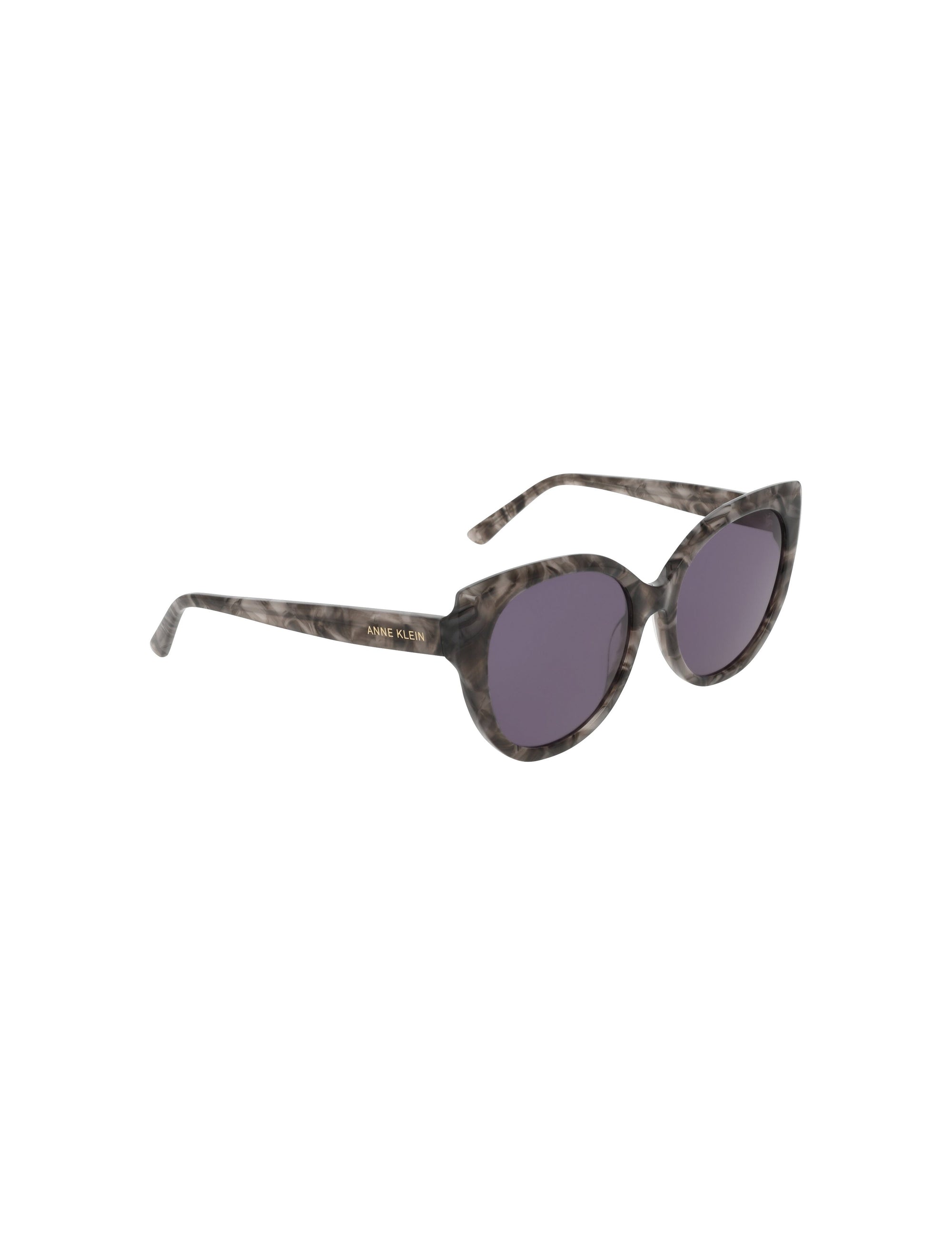 Anne Klein Cat-Eye Marbleized Sunglasses
