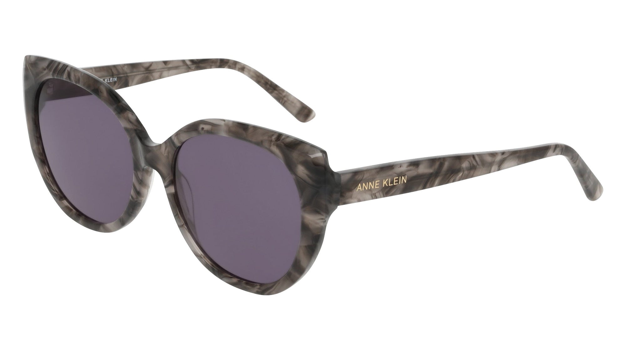 Anne Klein Cat-Eye Marbleized Sunglasses