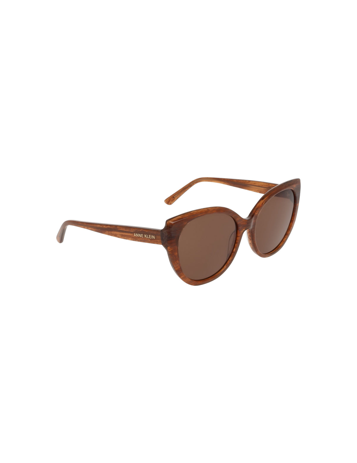 Anne Klein Cat-Eye Marbleized Sunglasses